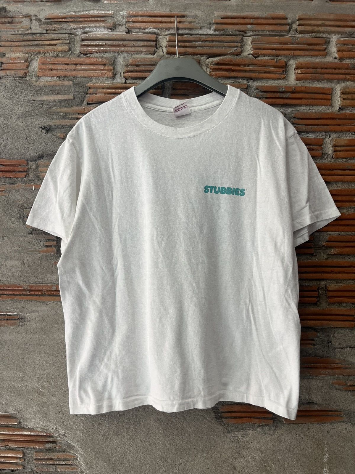Vintage Vintage STUBBIES Art work Big Wave 1982’s Tshirt Size US L / EU 52-54 / 3 - 2 Thumbnail