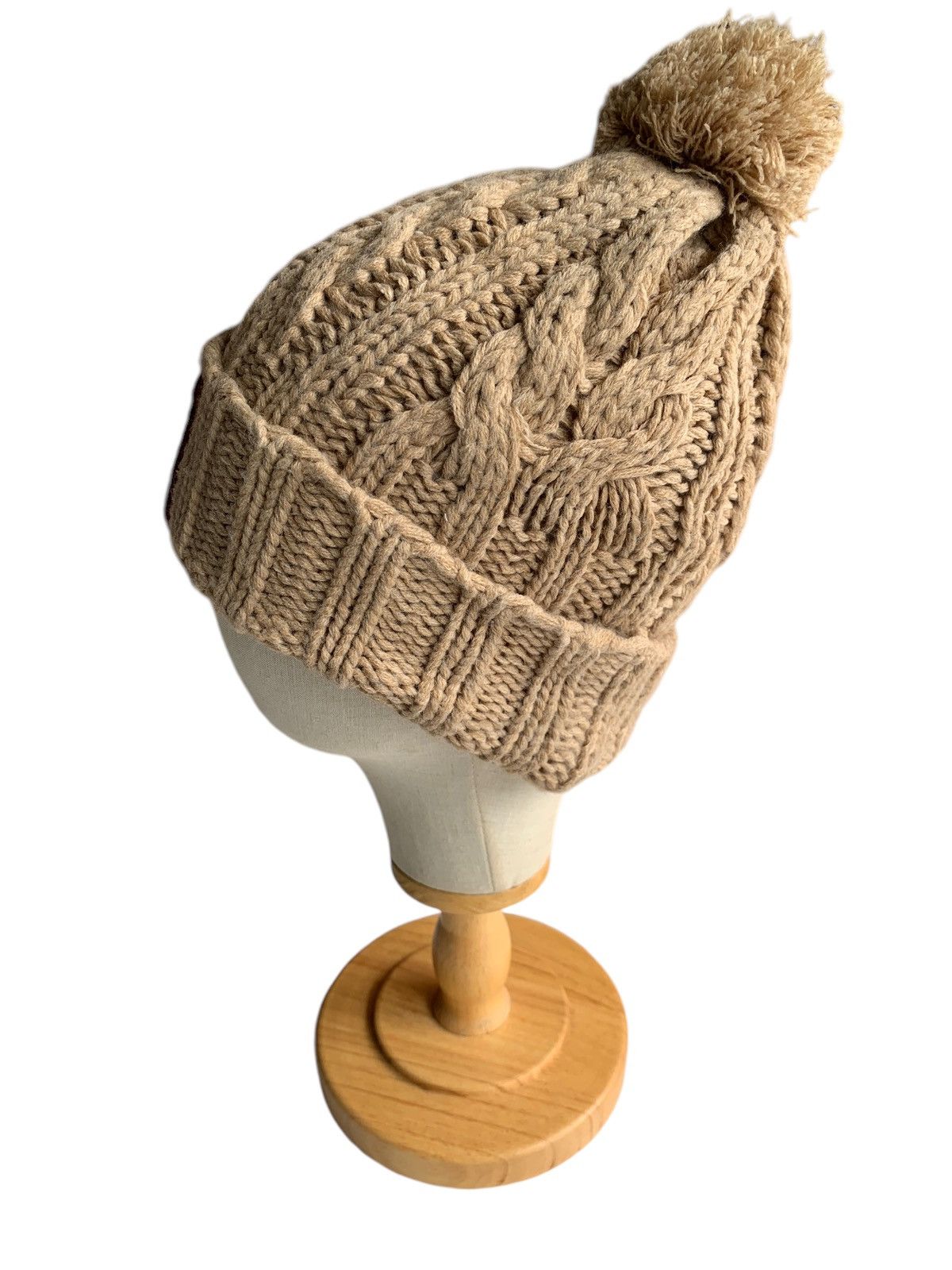 Japanese Brand × Kapital × Vintage Knitted Crochet Harris Tweed Winter Sessions Beanie Hats Size ONE SIZE - 5 Thumbnail