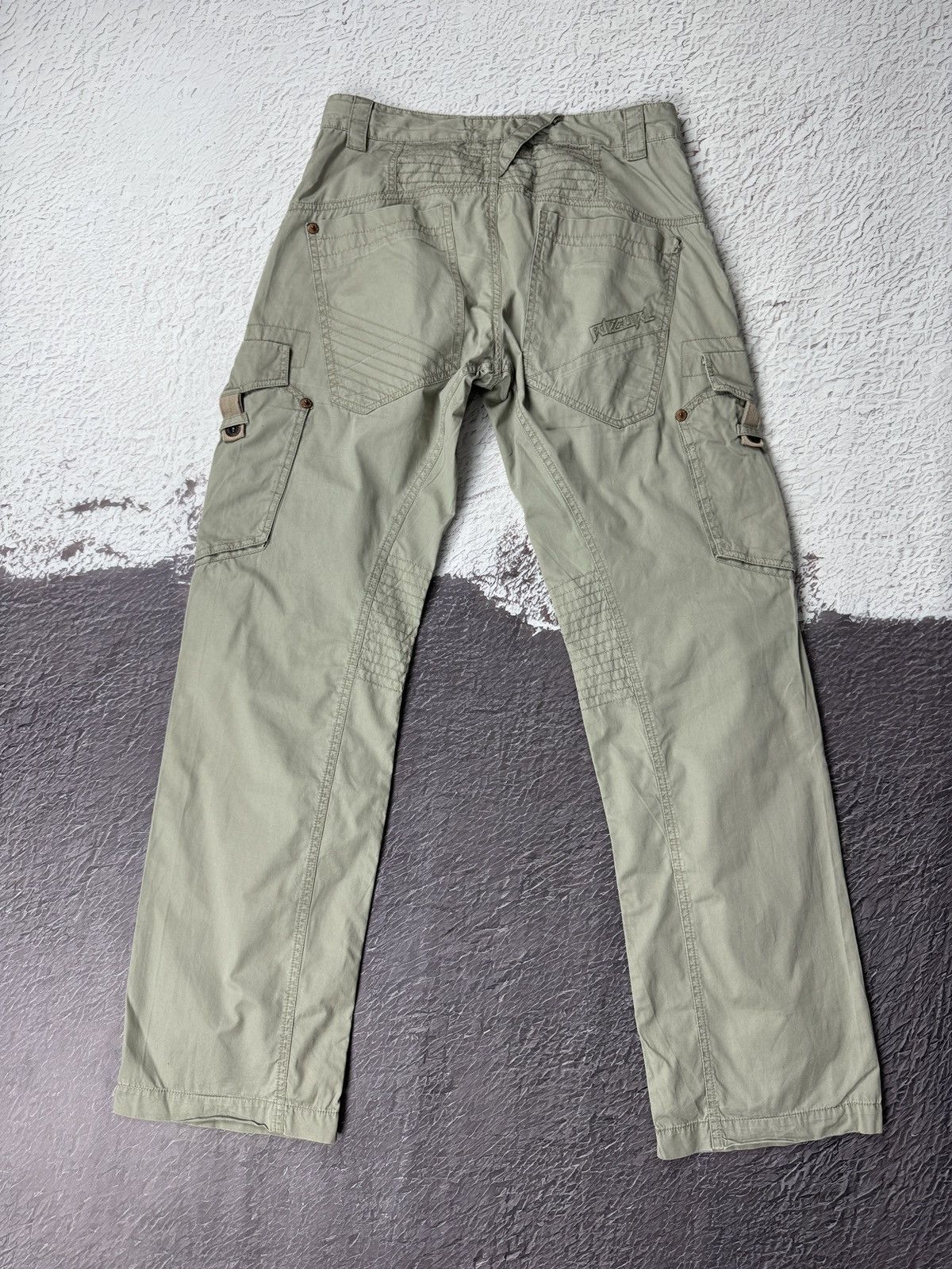 Rip Curl × Vintage Rip Curl vintage grey utility cargo skateboarding pants Size US 30 / EU 46 - 3 Thumbnail