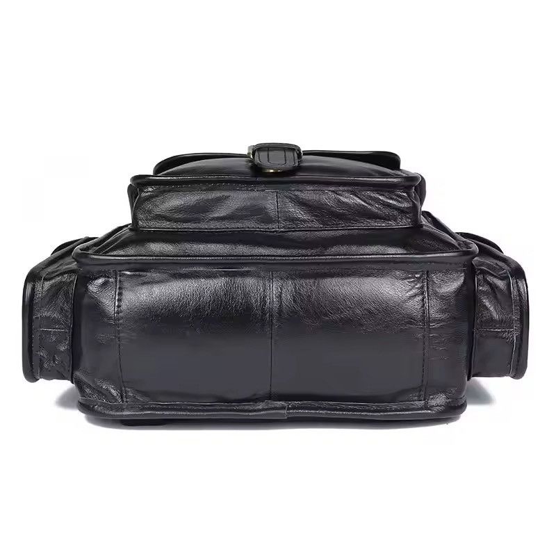 Genuine Leather Soft Genuine Leather Handmade Backpack Size ONE SIZE - 5 Thumbnail