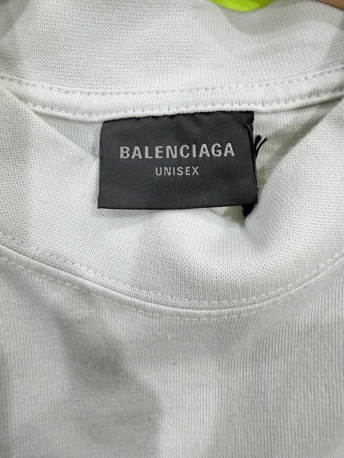 Balenciaga Balenciaga ‘NYSE’ Oversized Tee (WHITE) Size US XL / EU 56 / 4 - 4 Thumbnail