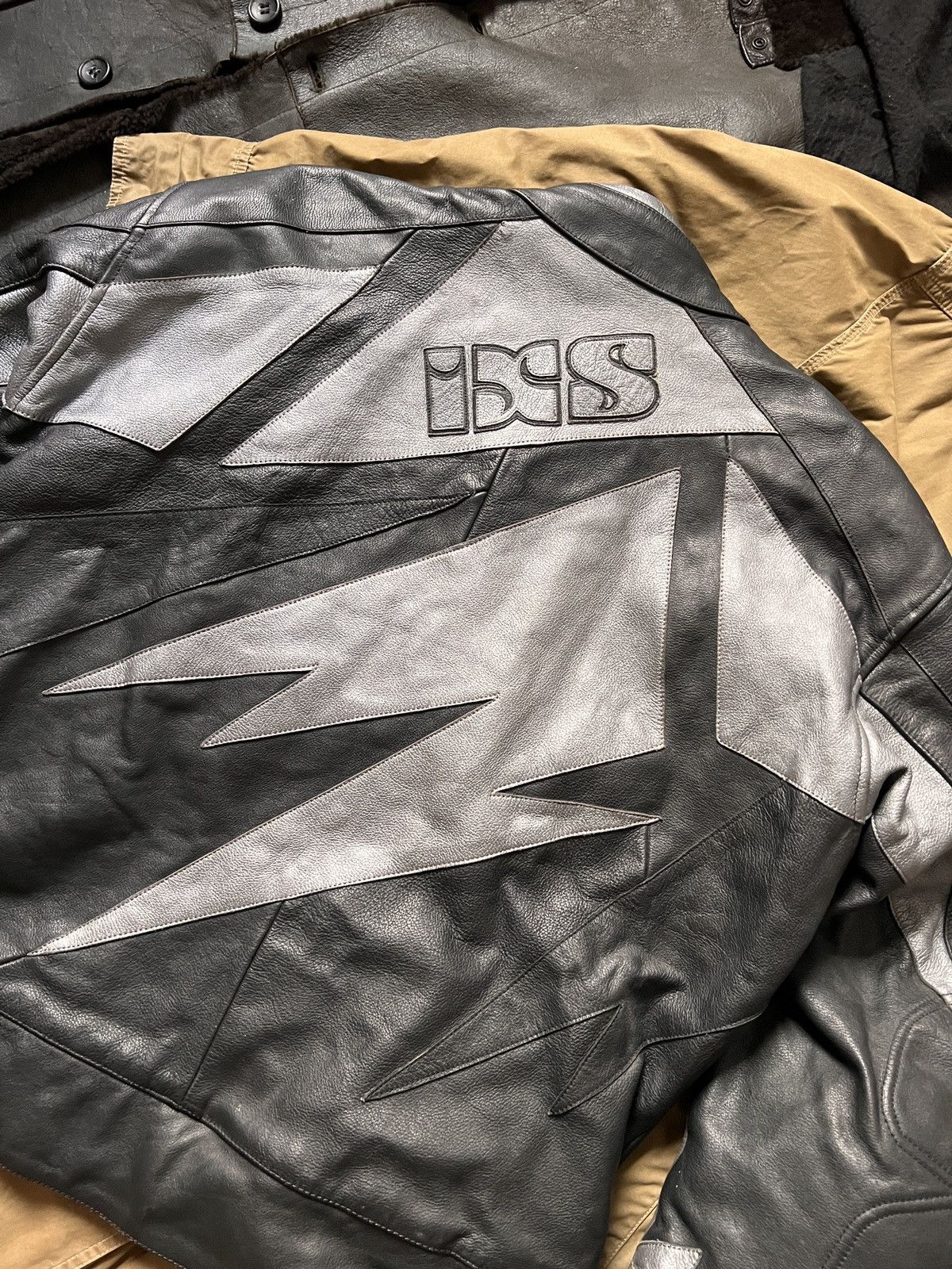 Other Vintage IXS Leather Biker Protection Moto Jacket Size US XL / EU 56 / 4 - 10 Thumbnail