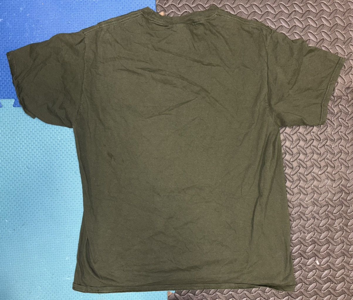 Port & Company Shania Twain womens shirt large olive pink Size L / US 10 / IT 46 - 3 Thumbnail
