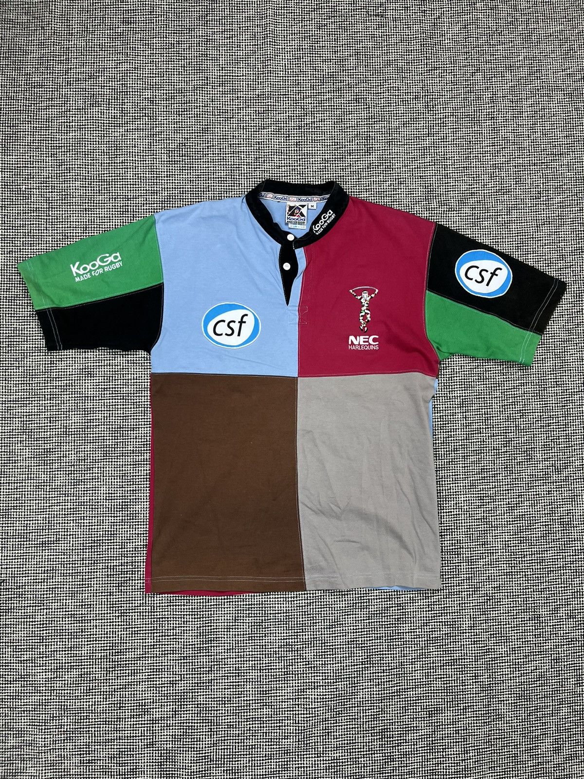 Vintage 2001 vintage kooga nec harlequins England rugby jersey Size US M / EU 48-50 / 2 - 1 Thumbnail