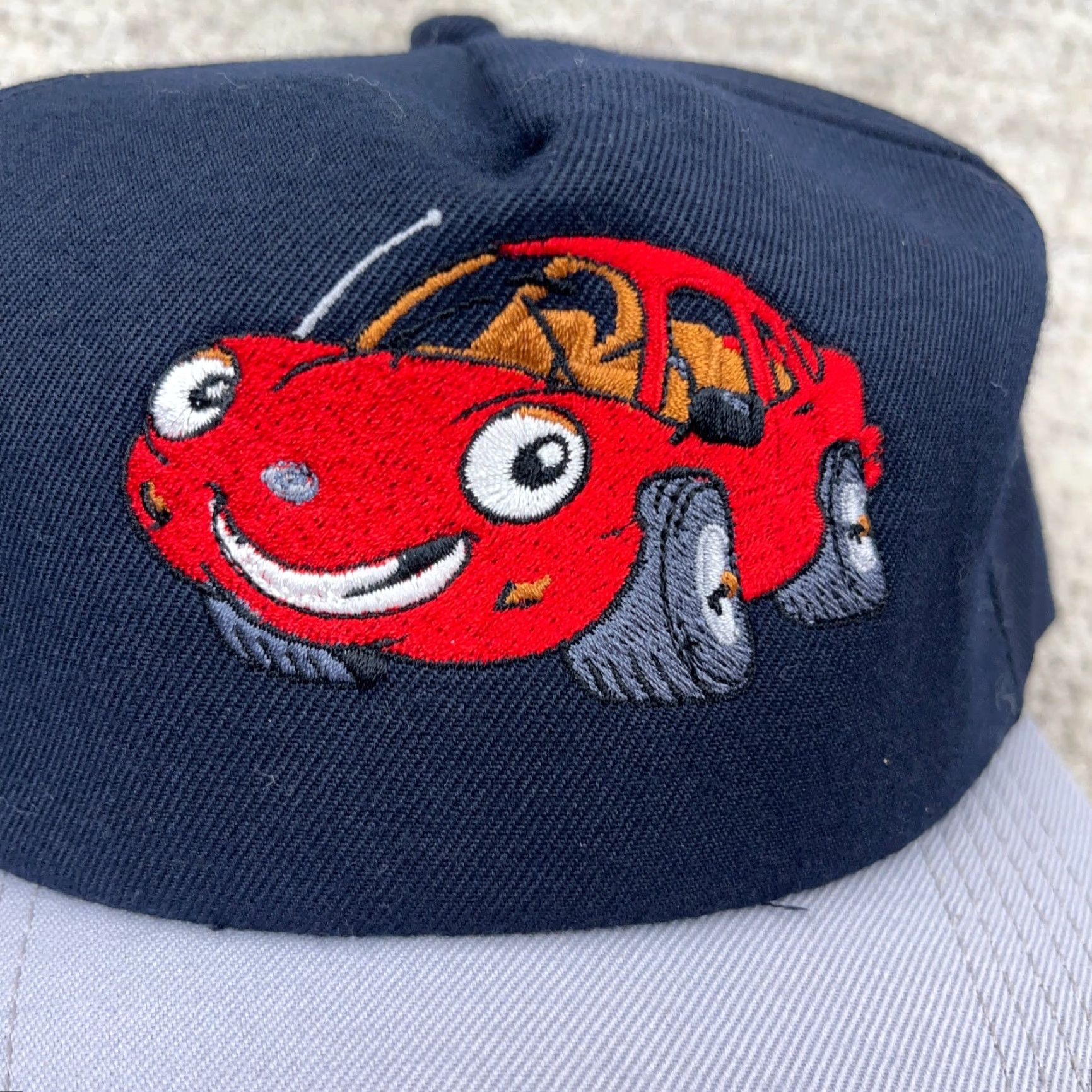 Vintage VINTAGE Legend Trucker Hat Adult One Size Red Blue 90s Made In USA Advertising USA Size ONE SIZE - 2 Thumbnail