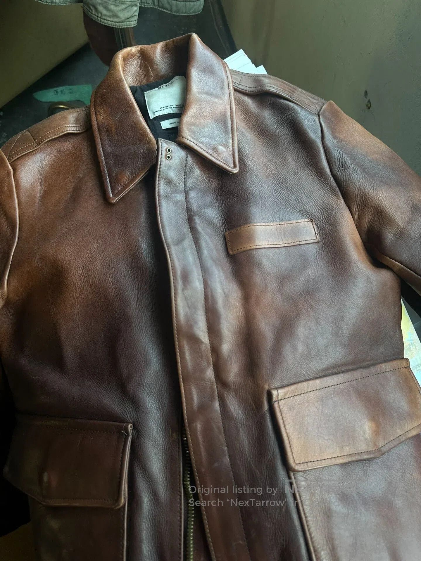 Visvim VISVIM A2 Horsehide Pilot Leather Jacket XS. Size US XS / EU 42 / 0 - 8 Thumbnail