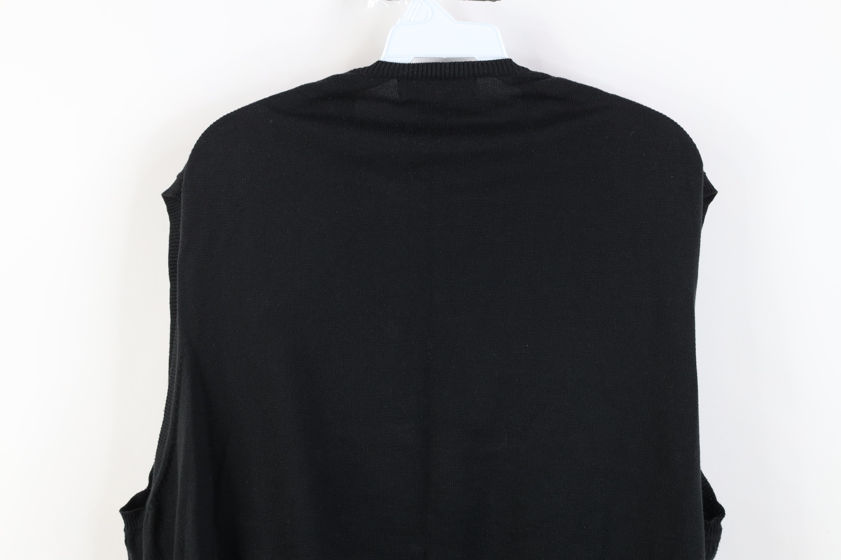 Vintage Vintage 90s Streetwear Ribbed Cable Knit Sweater Vest USA Size US XL / EU 56 / 4 - 8 Thumbnail