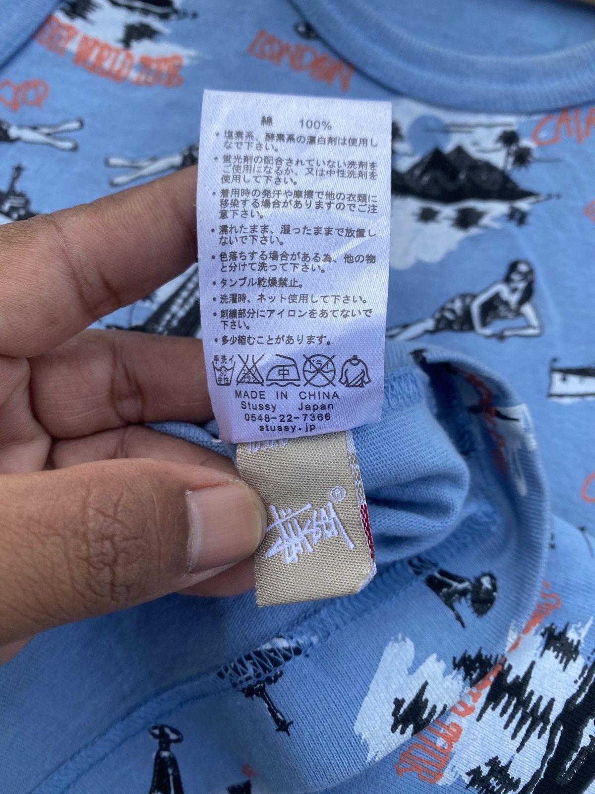 Stussy Rare Vintage Stussy World Tour Summer Cruze Singlet Size US M / EU 48-50 / 2 - 12 Thumbnail