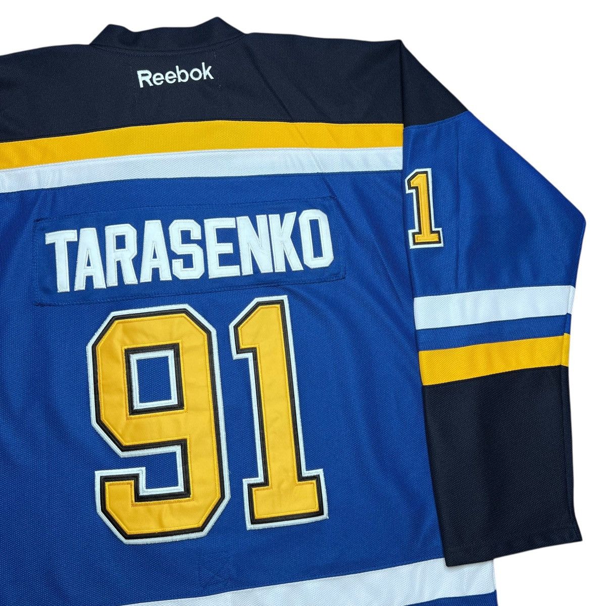 Reebok St. Louis Blues Vladimir Tarasenko Reebok Fight Strap Jersey Size US XXL / EU 58 / 5 - 22 Thumbnail