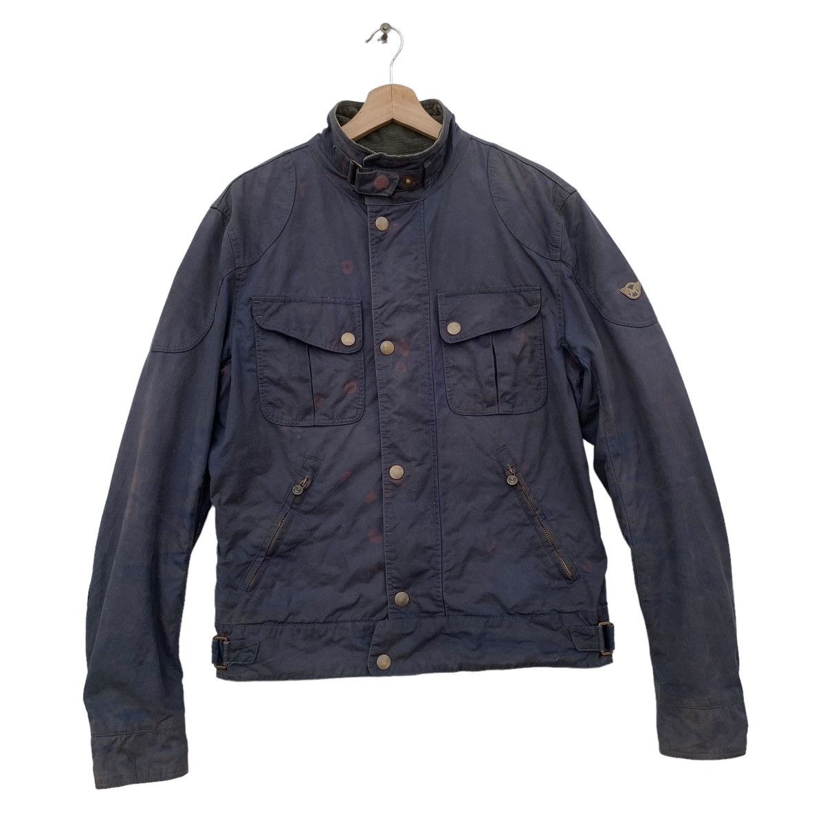 image of Matchless x Vintage Motorcycles Jacket in Black, Men's (Size Medium)