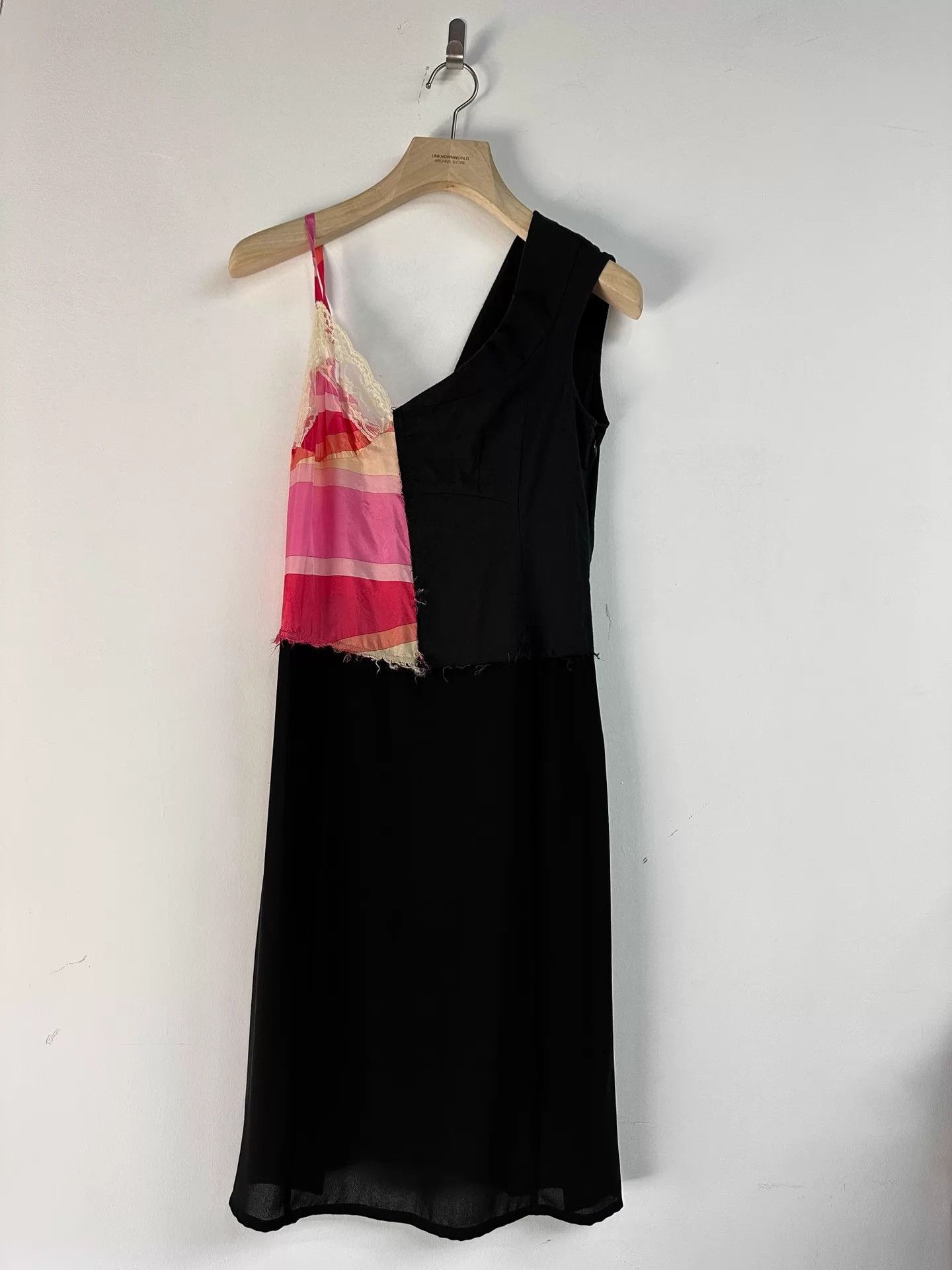 Comme des Garcons Rei Kawakubo CDG Tricot colorblocked cami dress 3-material Size S / US 4 / IT 40 - 1 Thumbnail