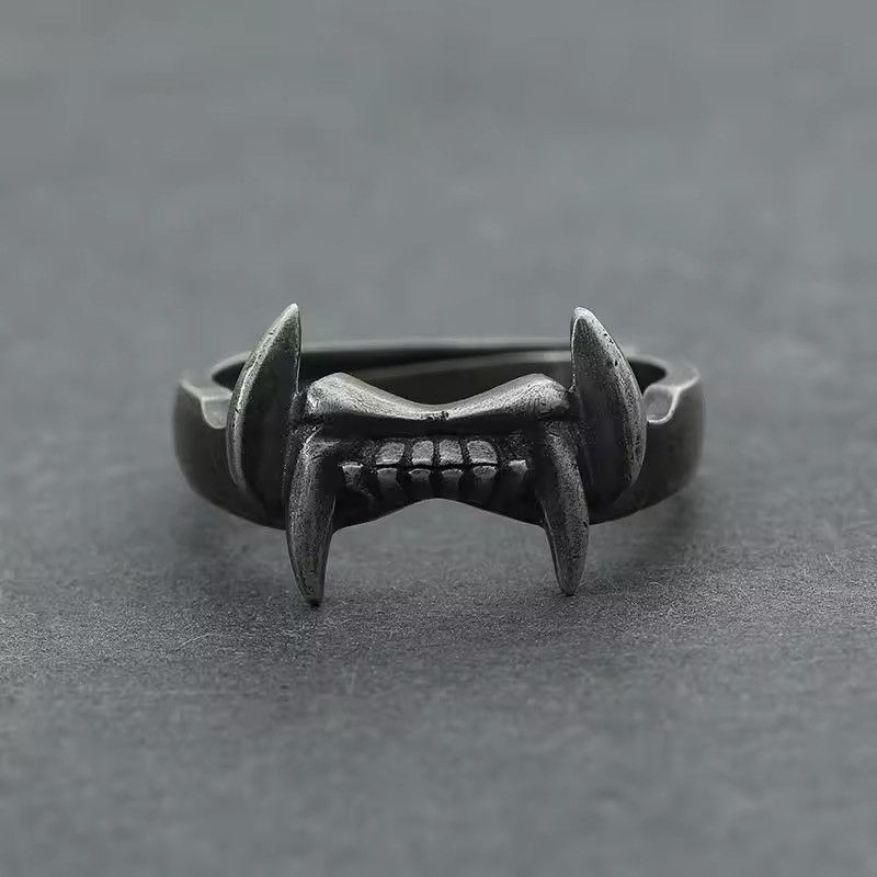 Jewelry × Vintage Resizeable Vampire Tooth Ring Size ONE SIZE - 2 Thumbnail