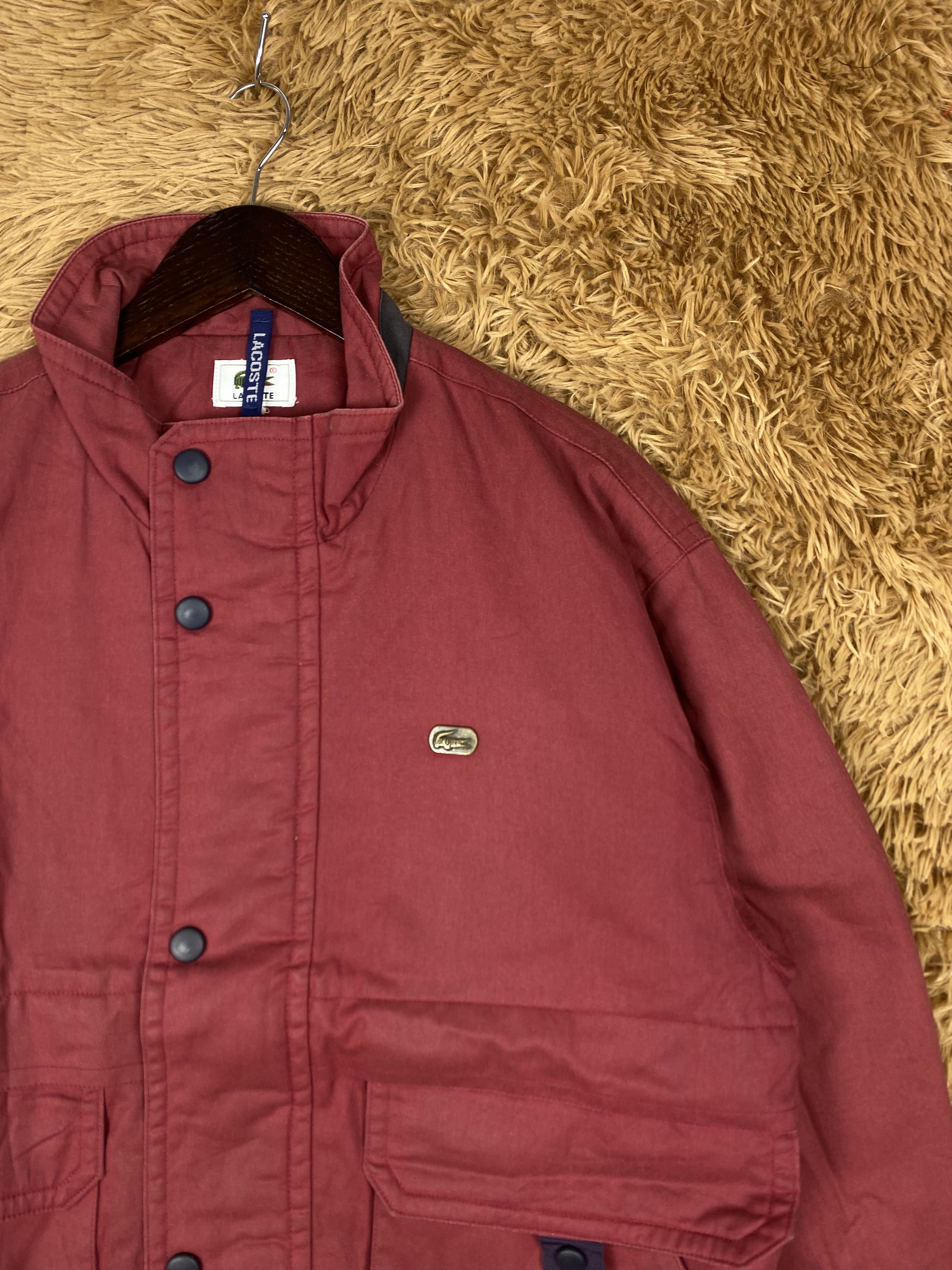 Lacoste Vintage Lacoste Quilted Lining Jacket DJ0539 Size US L / EU 52-54 / 3 - 3 Thumbnail