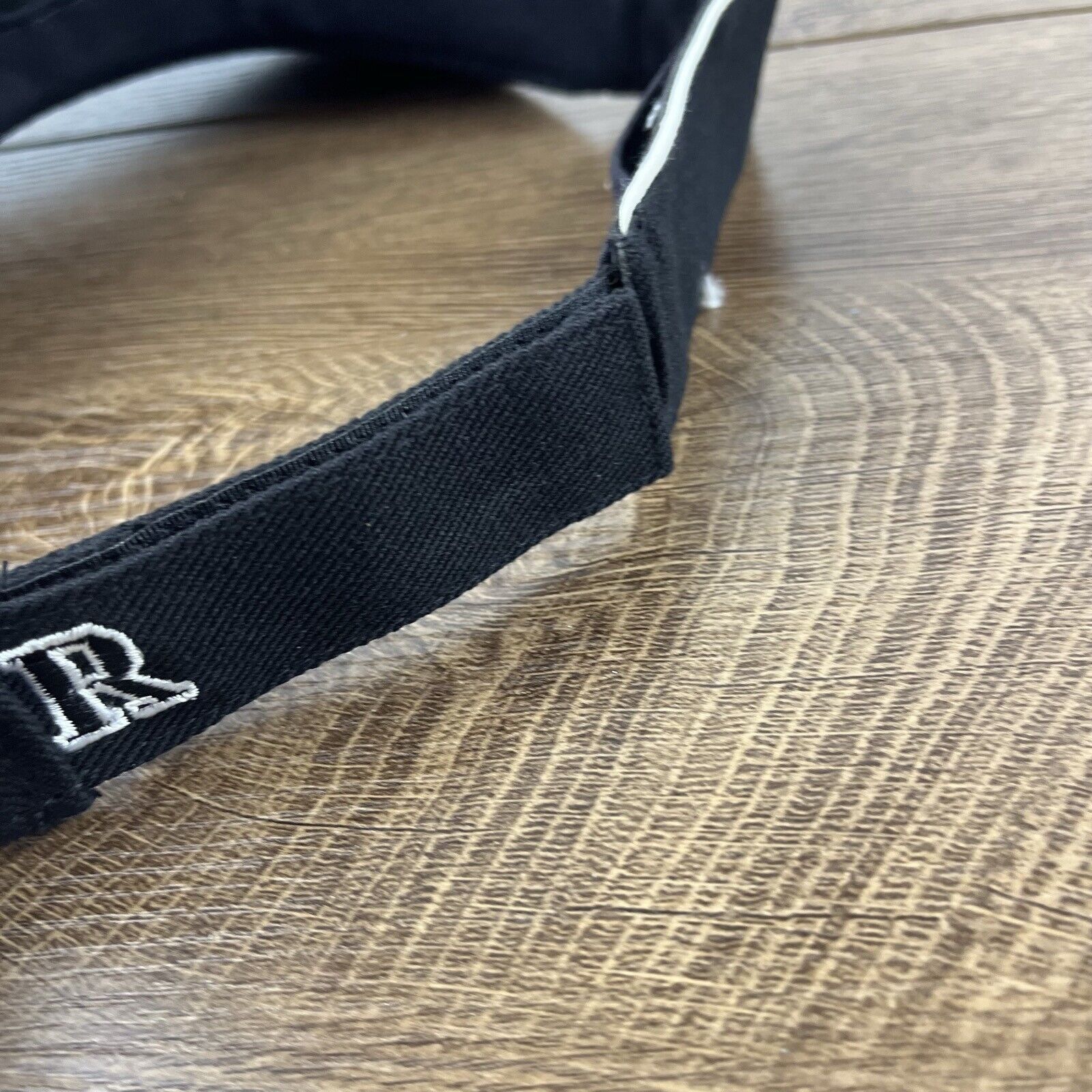 Other Richmond Visor Hat Black Cap Hat Adjustable Hat Black Adult Size ONE SIZE - 10 Thumbnail