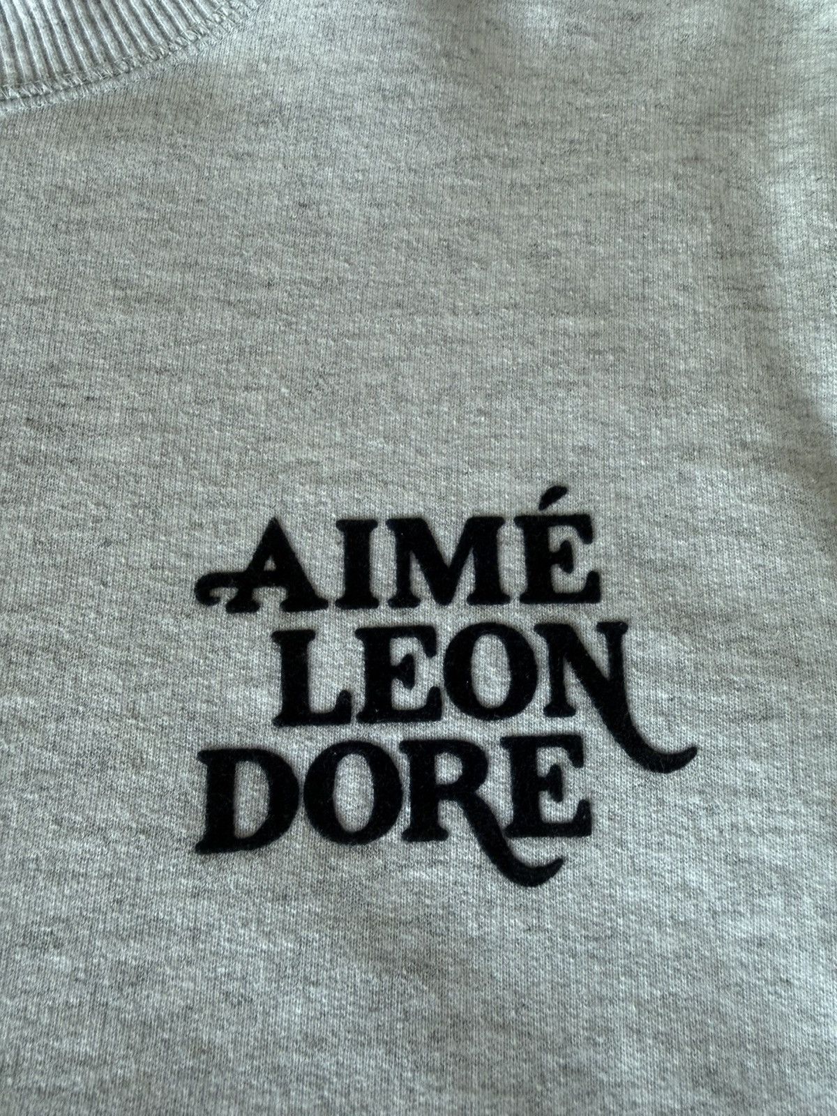 Aime Leon Dore Aime Leon Dore Flock Logo Sweatshirt - XS Size US XS / EU 42 / 0 - 2 Thumbnail