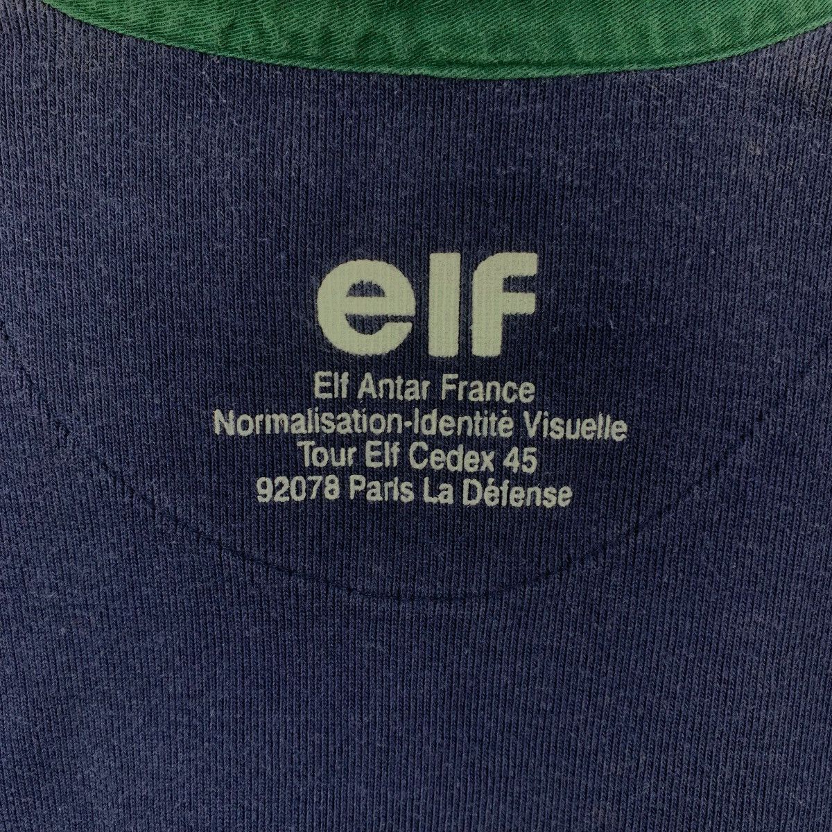 Vintage Vintage 90's ELF Embroidery Logo Polo Jumper Sweatshirt Size US M / EU 48-50 / 2 - 7 Thumbnail