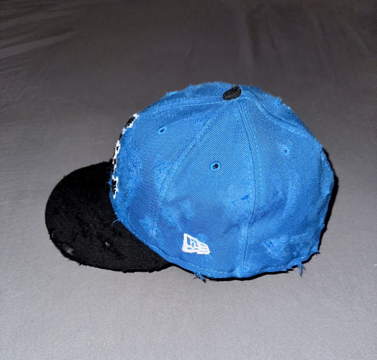 Designer × New Era Philippines New Era Custom distressed fitted Hat Size ONE SIZE - 3 Thumbnail