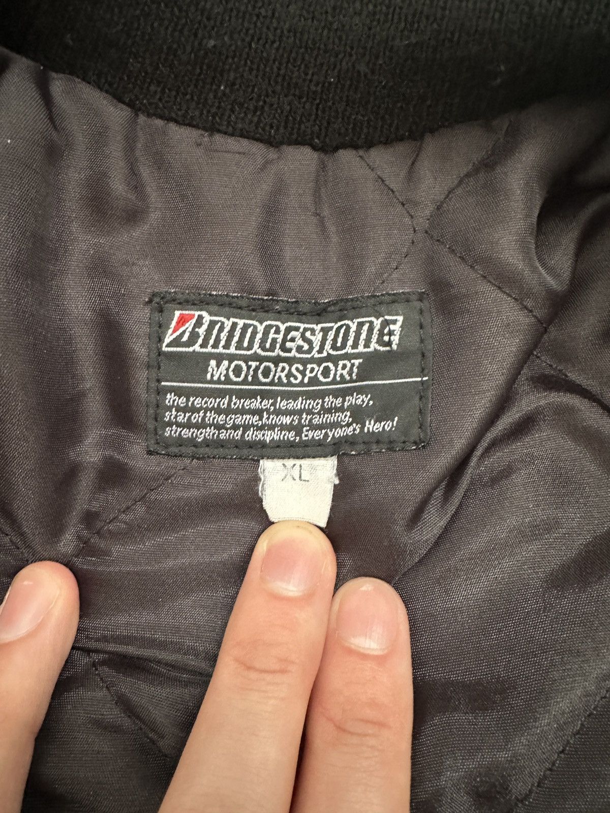 Ferrari Bridgestone Racing bomber jacket with embroidered logo Size US XL / EU 56 / 4 - 11 Thumbnail