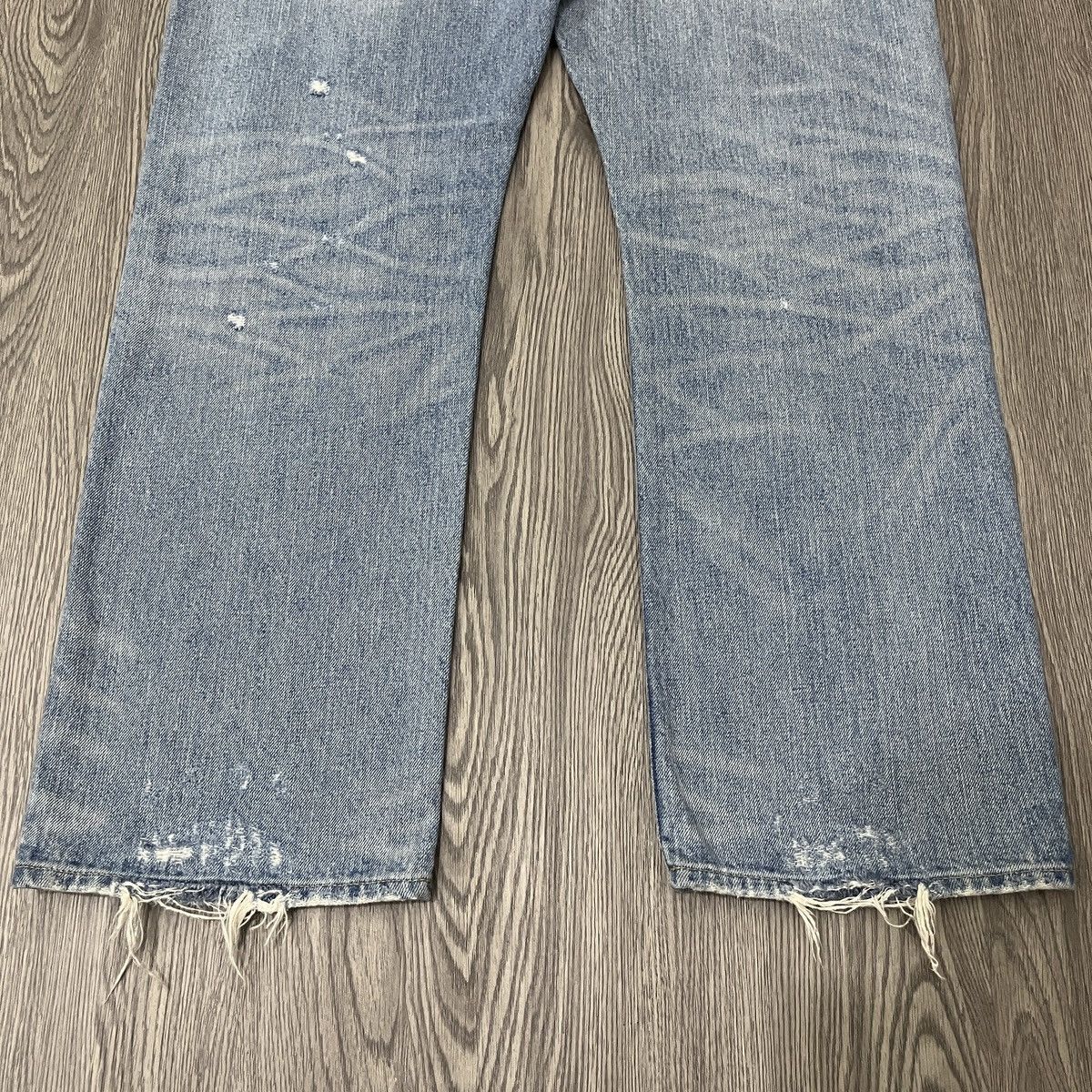 Polo Ralph Lauren Polo Ralph Lauren Distressed Denim Blue Sky ifsix Lgb Style Size US 36 / EU 52 - 13 Thumbnail