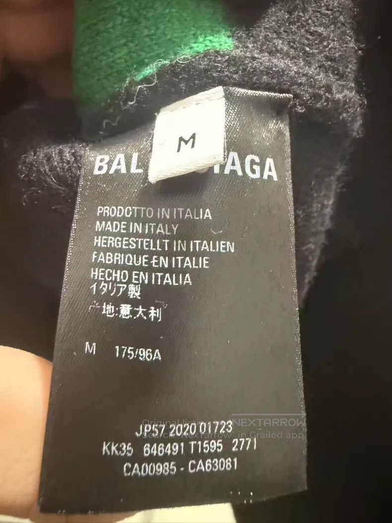 Balenciaga Balenciaga Seven languages sweater, size M Size US M / EU 48-50 / 2 - 4 Thumbnail