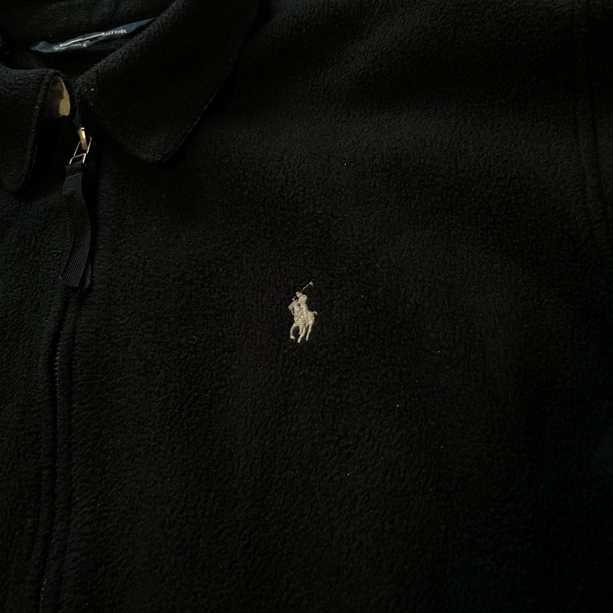Polo Ralph Lauren × Vintage 90S Polo Ralph Lauren PRL Fleece Basic Sherpa Light Jacket Size US L / EU 52-54 / 3 - 2 Thumbnail