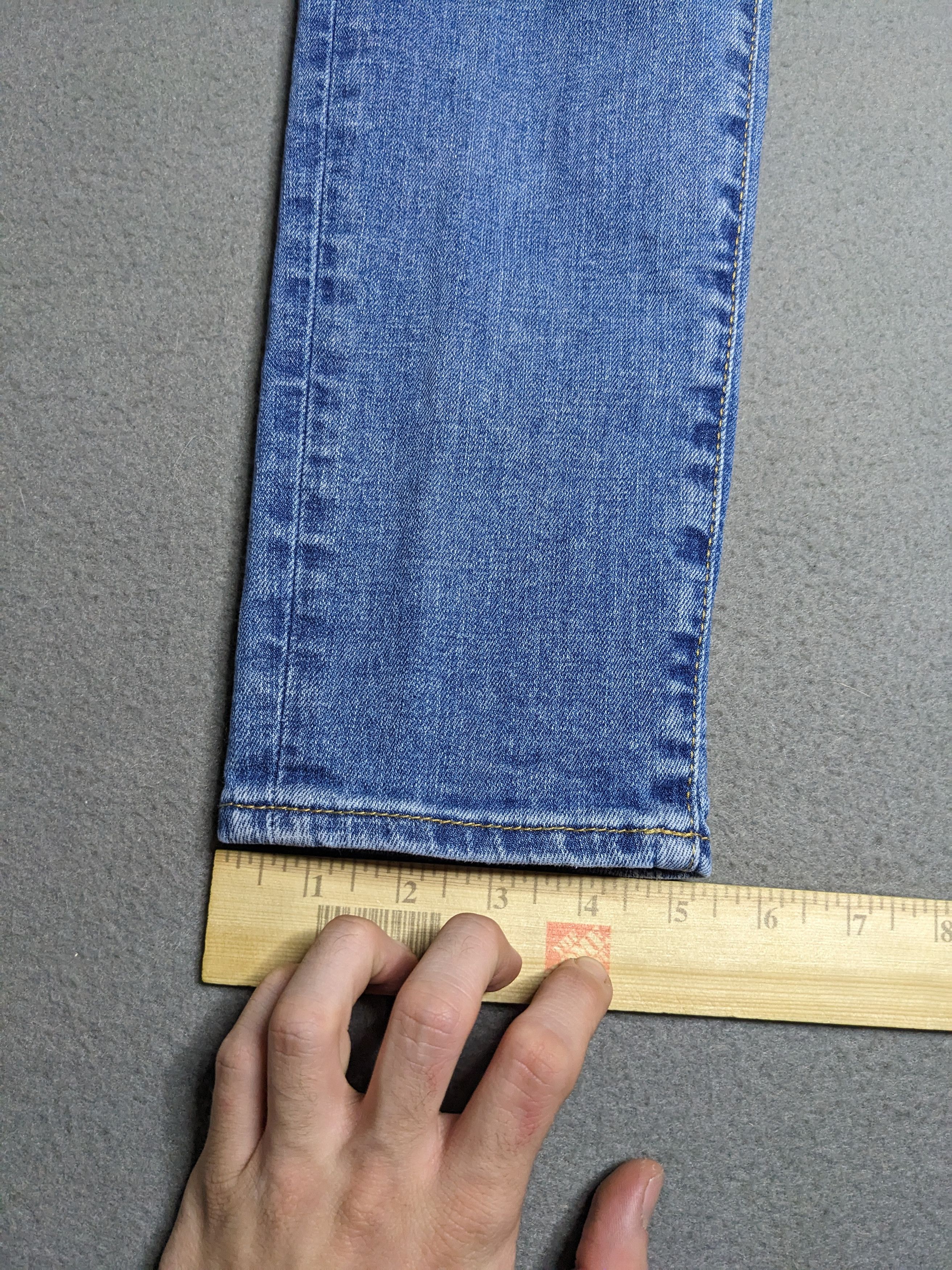 Represent Clo. Represent Repaired Denim 32x30 Distressed Skinny Jeans Italy Size US 32 / EU 48 - 18 Thumbnail