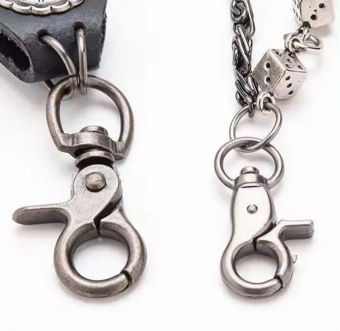 Japanese Brand Dice and Tribe Jean Motor Rock Wallet Chain Size ONE SIZE - 4 Thumbnail