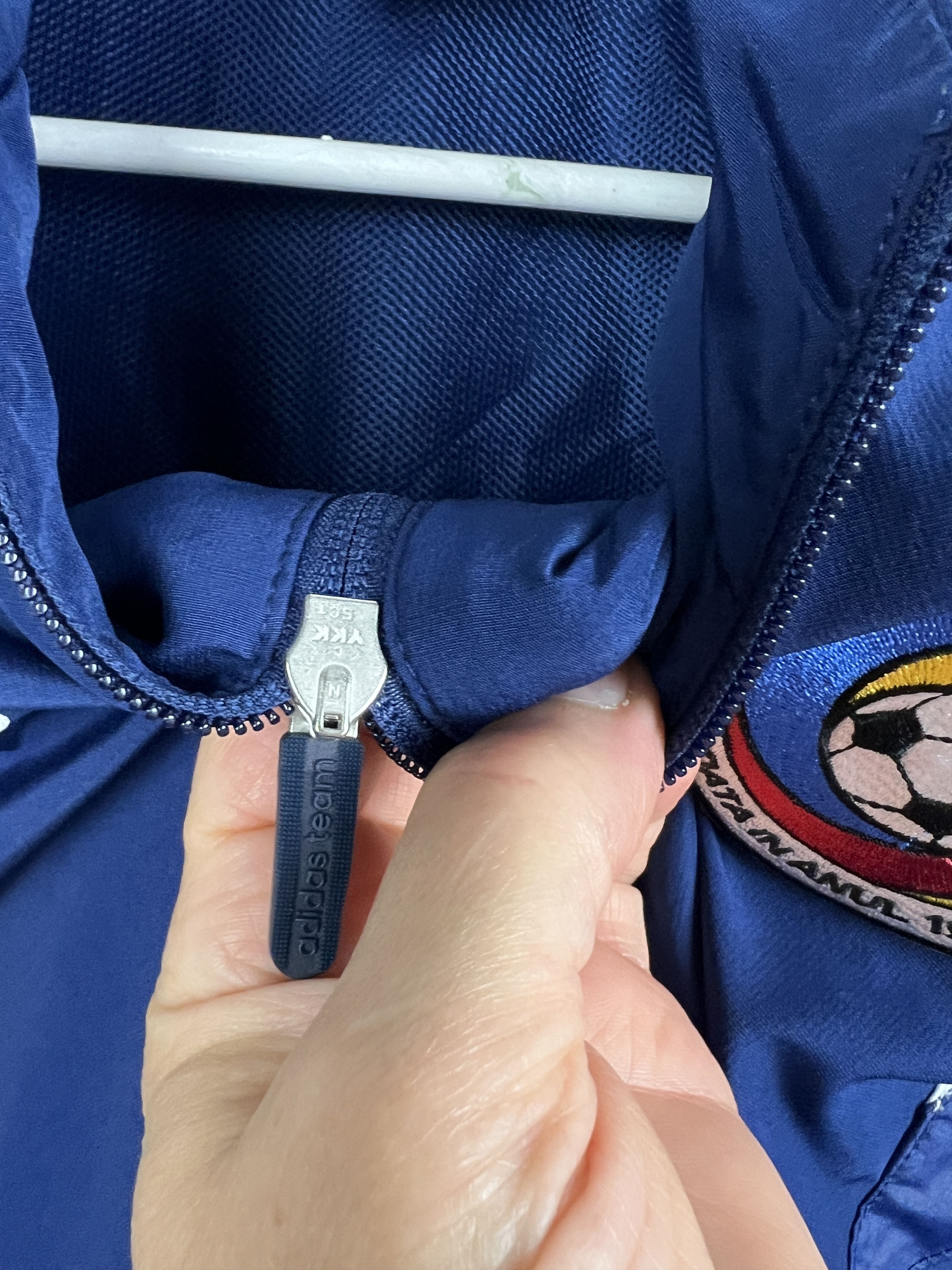 Adidas Vintage Romania Football Suit Soccer Track Set Jacket Pants Size US S / EU 44-46 / 1 - 4 Thumbnail