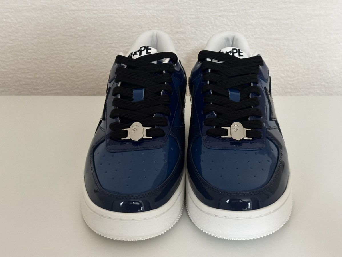 Bape Authentic ape bape bape sta Icon US 8 navy blue new Size US 8 / EU 41 - 3 Thumbnail