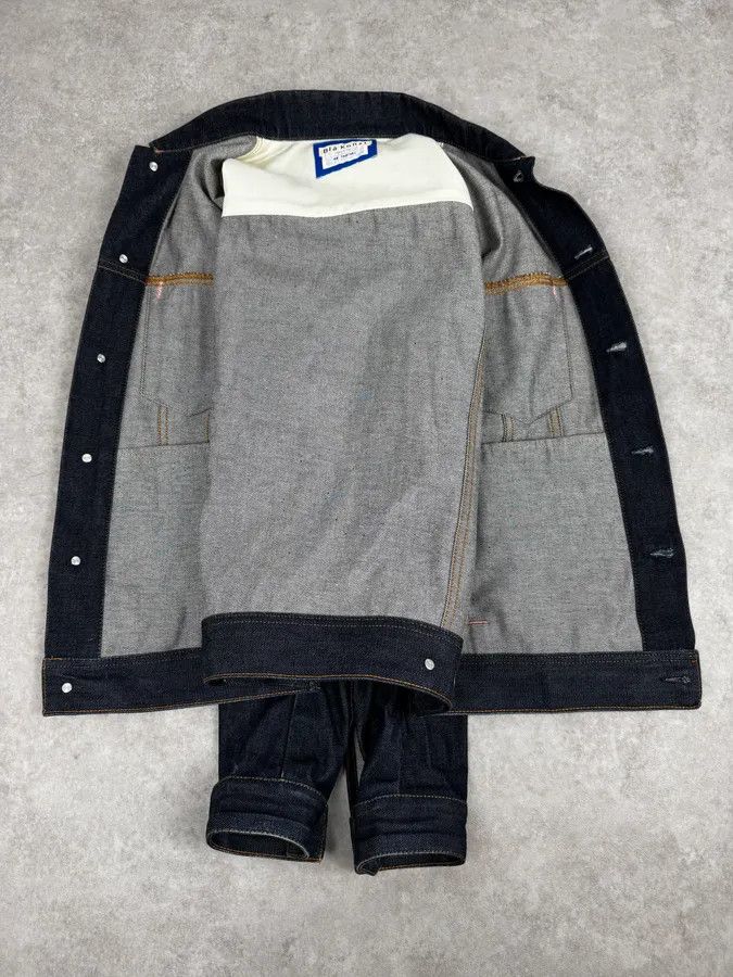 Acne Studios Acne Studios Bla Konst Pass Indigo Navy Brut Denim Jacket Size US M / EU 48-50 / 2 - 7 Thumbnail
