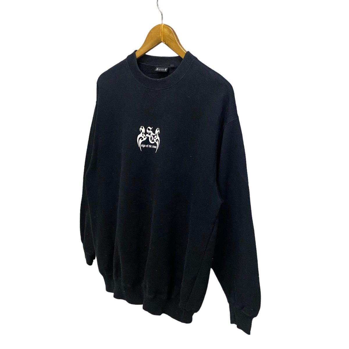 Japanese Brand HILL CROP SIGN OF THE CROSS SWEATSHIRT Size US L / EU 52-54 / 3 - 4 Thumbnail