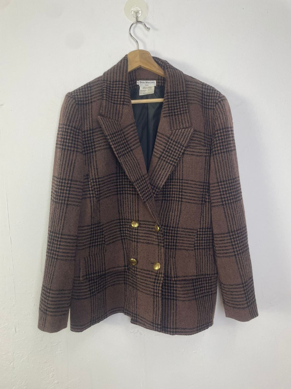 Designer × Vintage Denis Marciano Women Wool Jacket Size M / US 6-8 / IT 42-44 - 1 Thumbnail