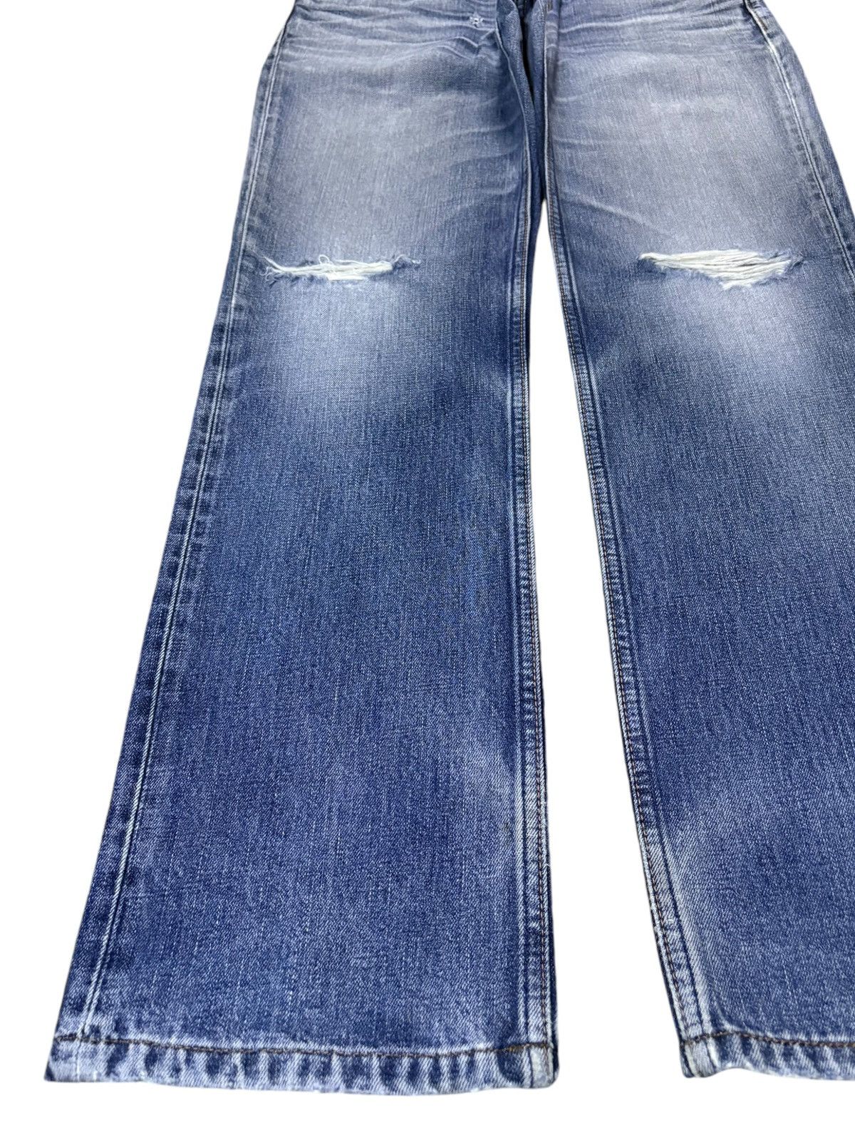 Levi's Vintage 90s Levis 502 Faded Wash Distressed Loose Jeans Size US 32 / EU 48 - 6 Thumbnail