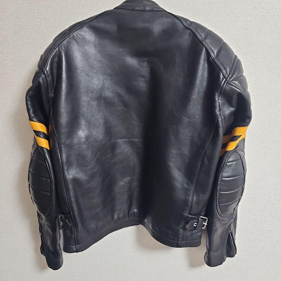 Kadoya KADOYA BLACK HORSE Cowhide Jacket LL Size US XL / EU 56 / 4 - 2 Thumbnail
