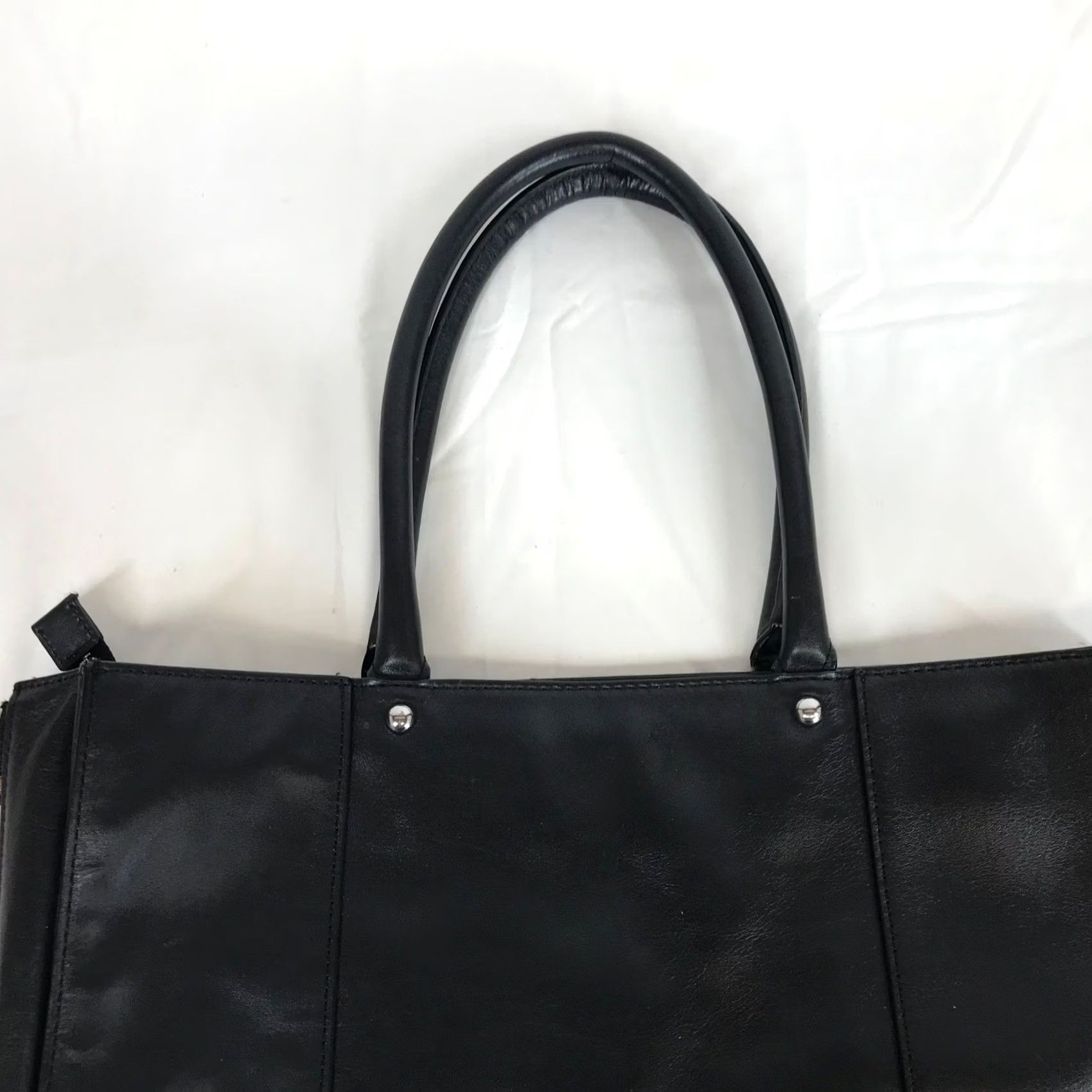 Rebecca Minkoff Rebecca Minkoff M.A.B. Morning After Bag Tote Black Leather Silver Hardware Size ONE SIZE - 2 Thumbnail