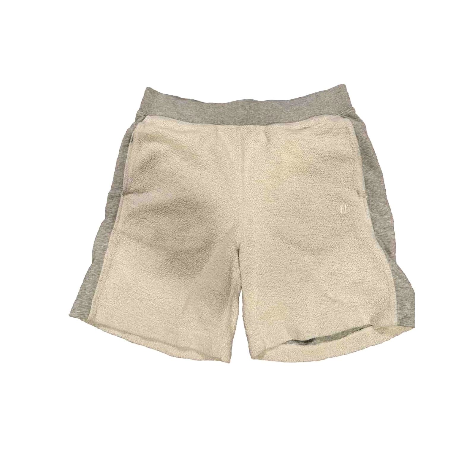 Helmut Lang VINTAGE Helmut Lang Women’s Grey and White (Vapor Heather) Shorts Size S 2021 Gray/White Cotton Sweat Pocketed Size 28" / US 6 / IT 42 - 3 Thumbnail