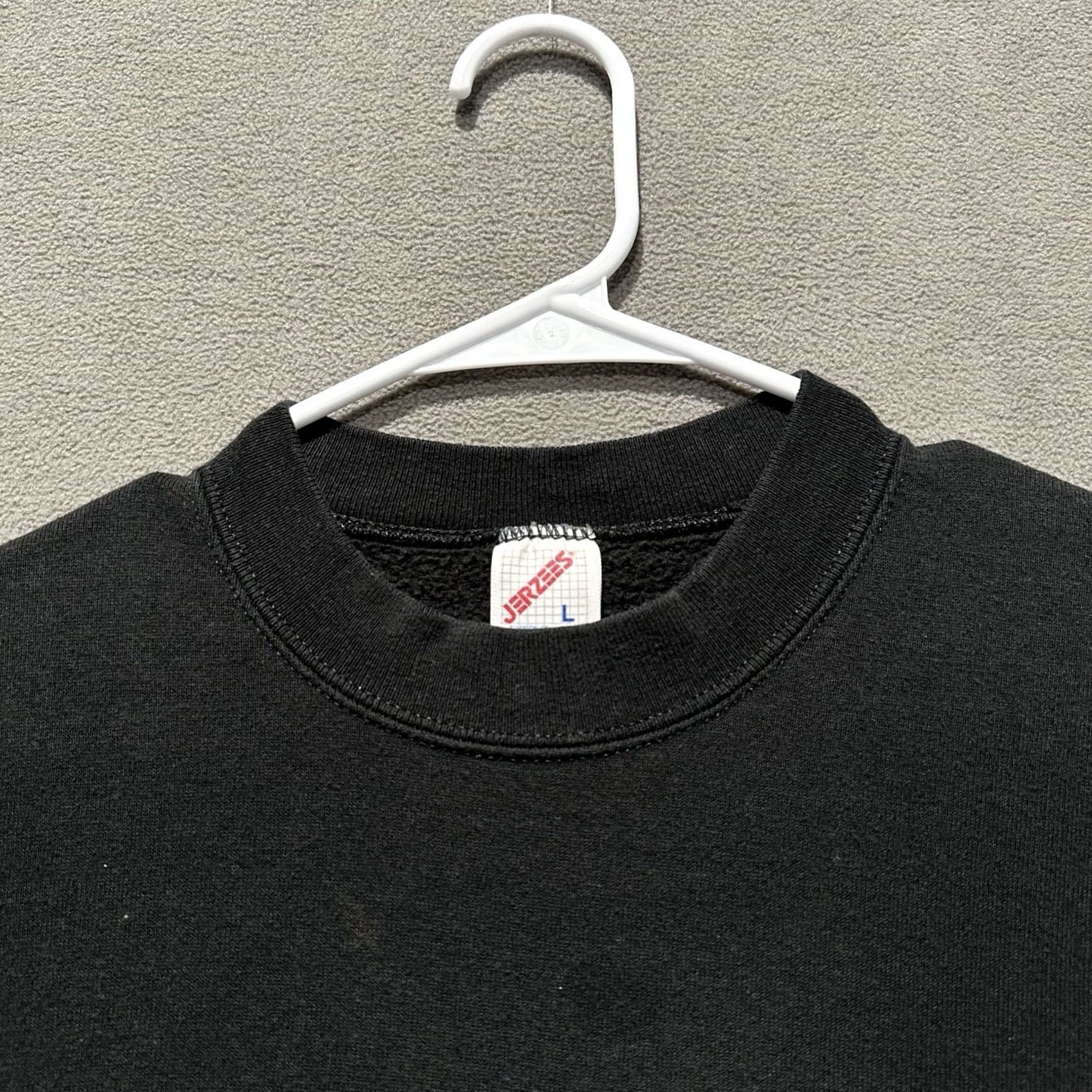 Jerzees VINTAGE Jerzees Sweatshirt Men Large Black Golf Embroidered Crewneck USA Nike Size US L / EU 52-54 / 3 - 6 Thumbnail