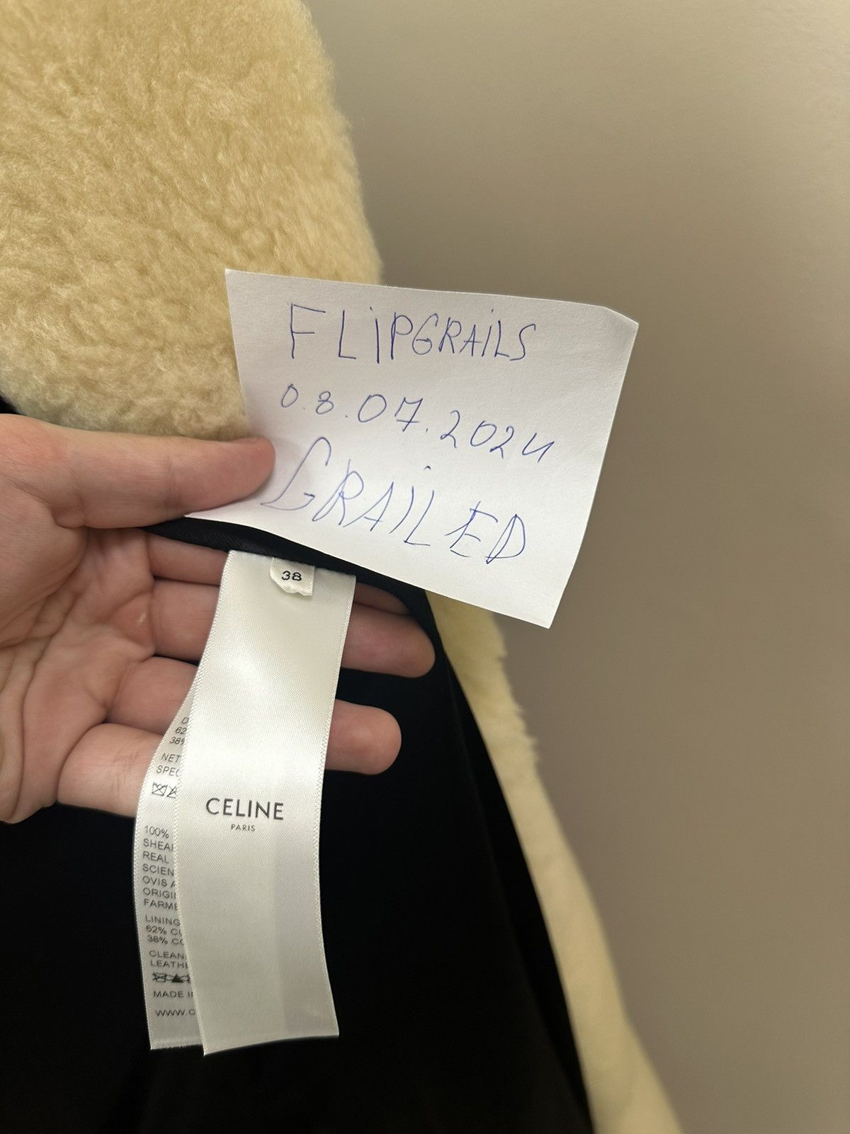 Celine Celine fur coat Size US S / EU 44-46 / 1 - 8 Thumbnail