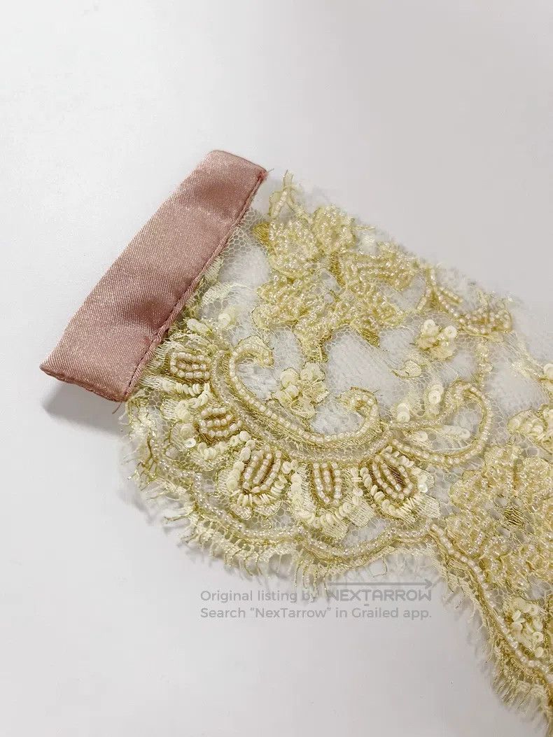 Share Spirit Homme Share Spirit Homme Lace Beaded Bracelet Cuff Accessory Size ONE SIZE - 3 Thumbnail