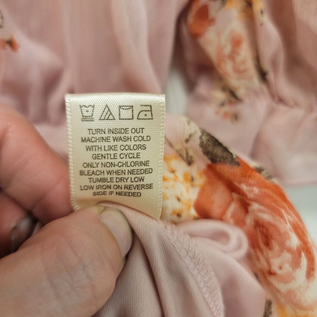Other NWT Inspired Heart Pink Floral Dress Size S / US 4 / IT 40 - 5 Thumbnail
