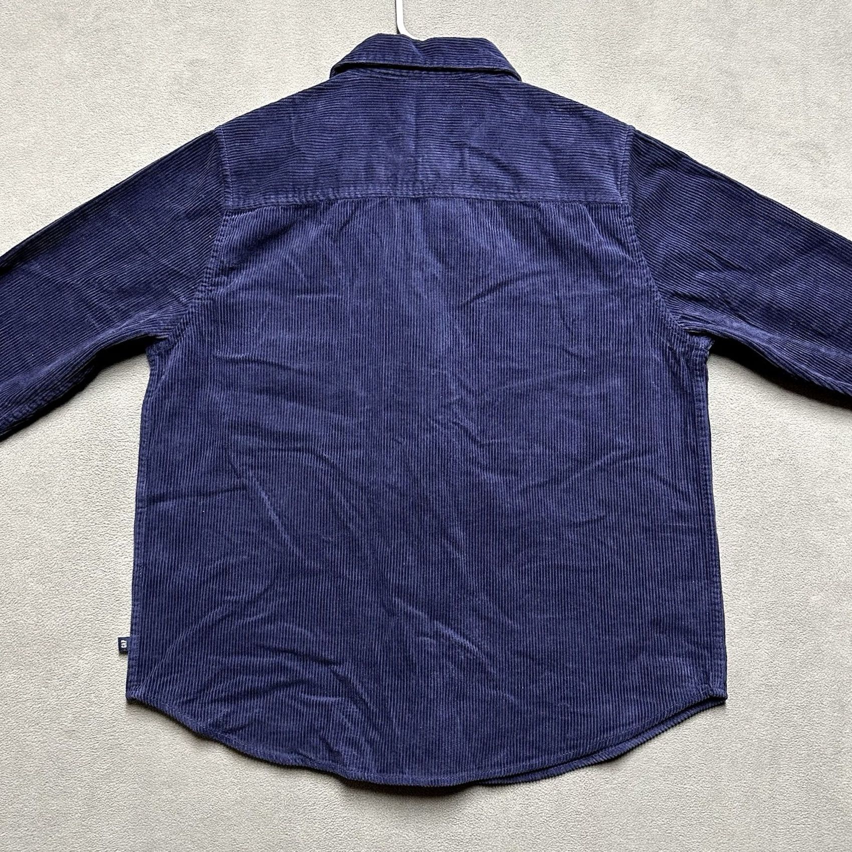 Gap GAP Shirt Mens Medium Eclipse Blue Corduroy Button Up Long Sleeve NWT Size US M / EU 48-50 / 2 - 2 Thumbnail