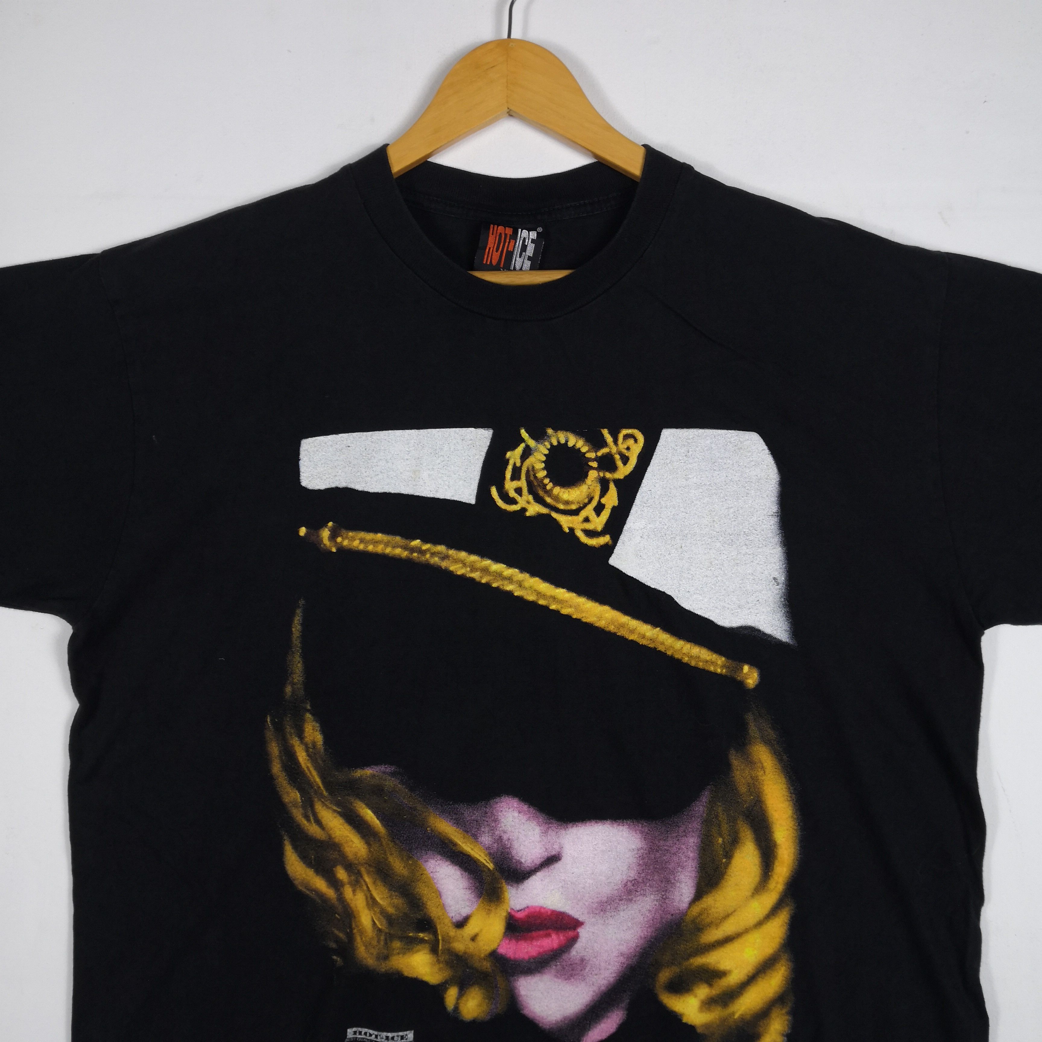 Band Tees Vintage 90s Madonna T-Shirt Sex Bad Girl The Girlie 56789 Size US XL / EU 56 / 4 - 3 Thumbnail