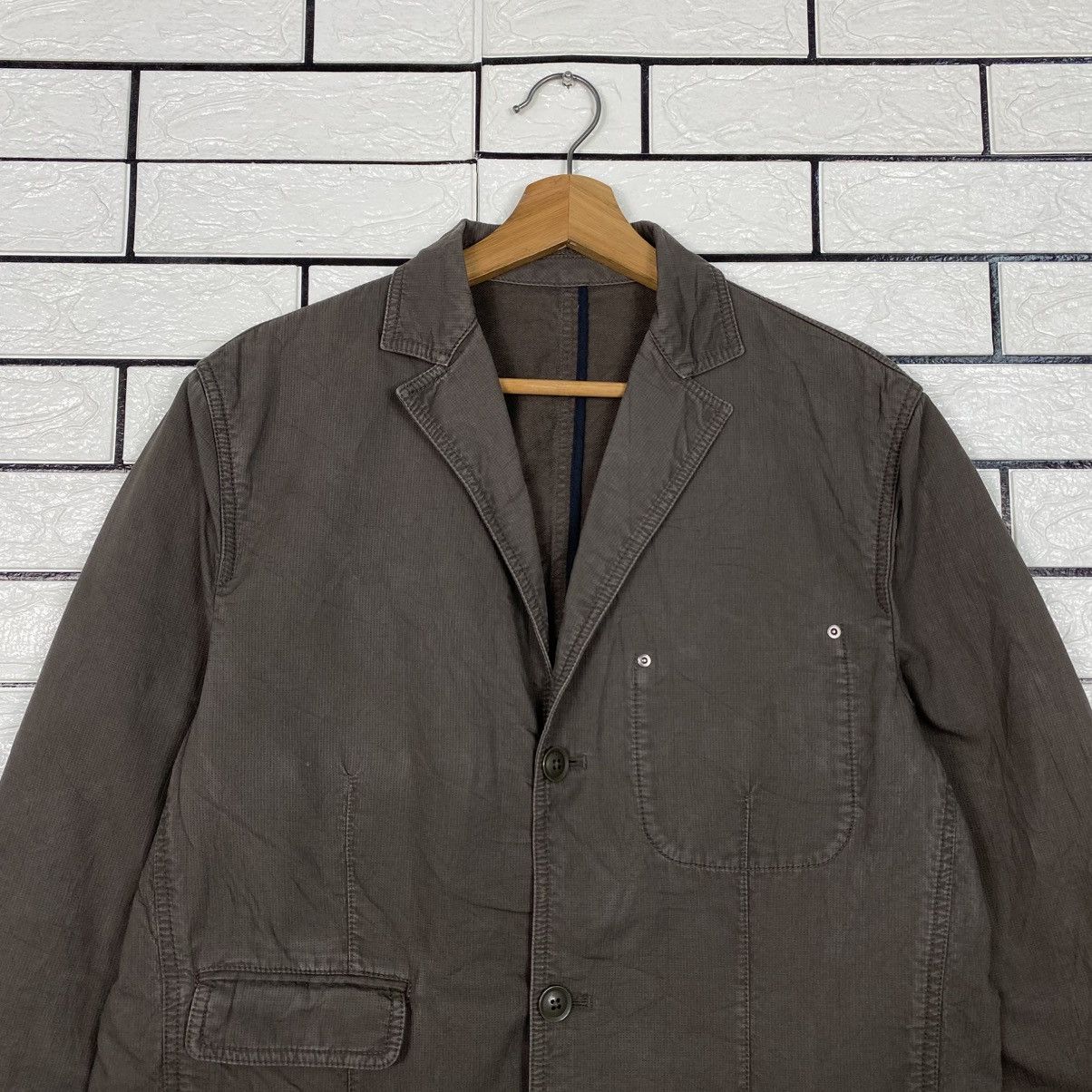 Issey Miyake 📌Vintage Chore Work Jacket Icca Duck Canvas Detroit Size US L / EU 52-54 / 3 - 4 Thumbnail