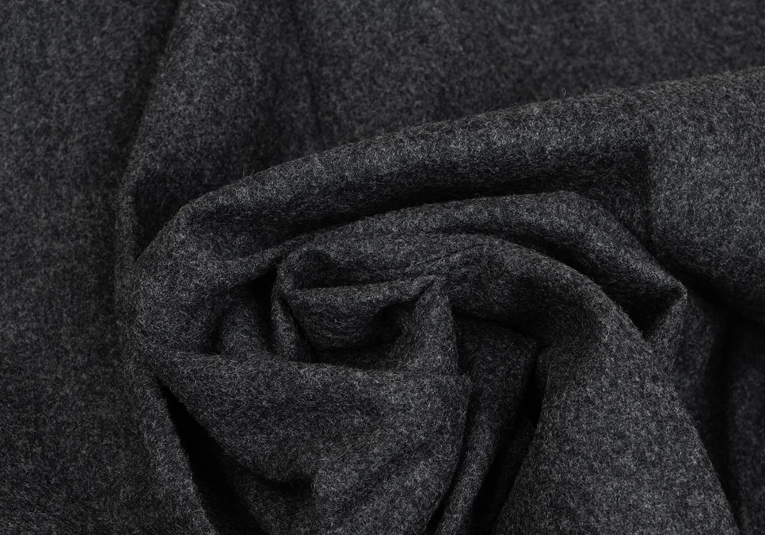 Y's for Men Melton Wool Two-Tuck Pants in Gray Size US 32 / EU 48 - 10 Thumbnail