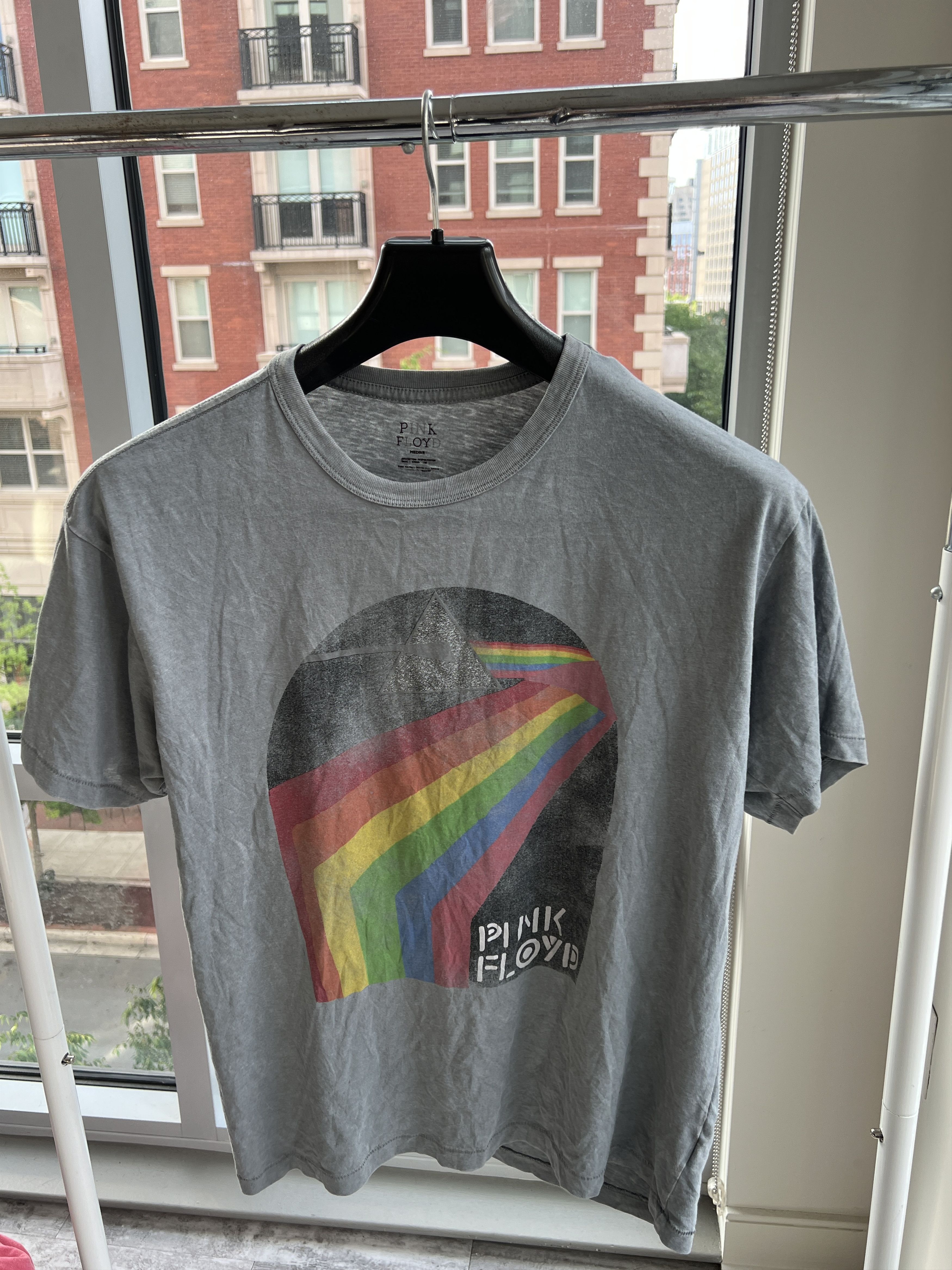 Pink Floyd Pink Floyd Dark Side of the Moon Graphic Tee Gray Size M / US 6-8 / IT 42-44 - 1 Thumbnail