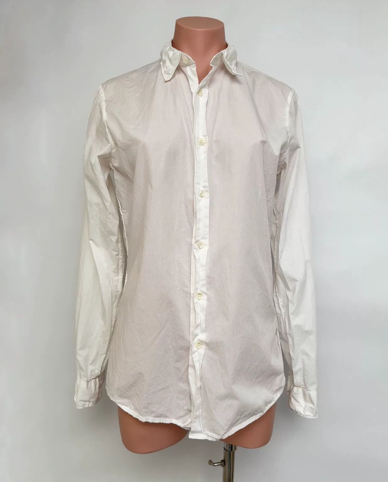 Maison Margiela Maison Martin Margiela White Shirt Size 44 Size US S / EU 44-46 / 1 - 1 Thumbnail