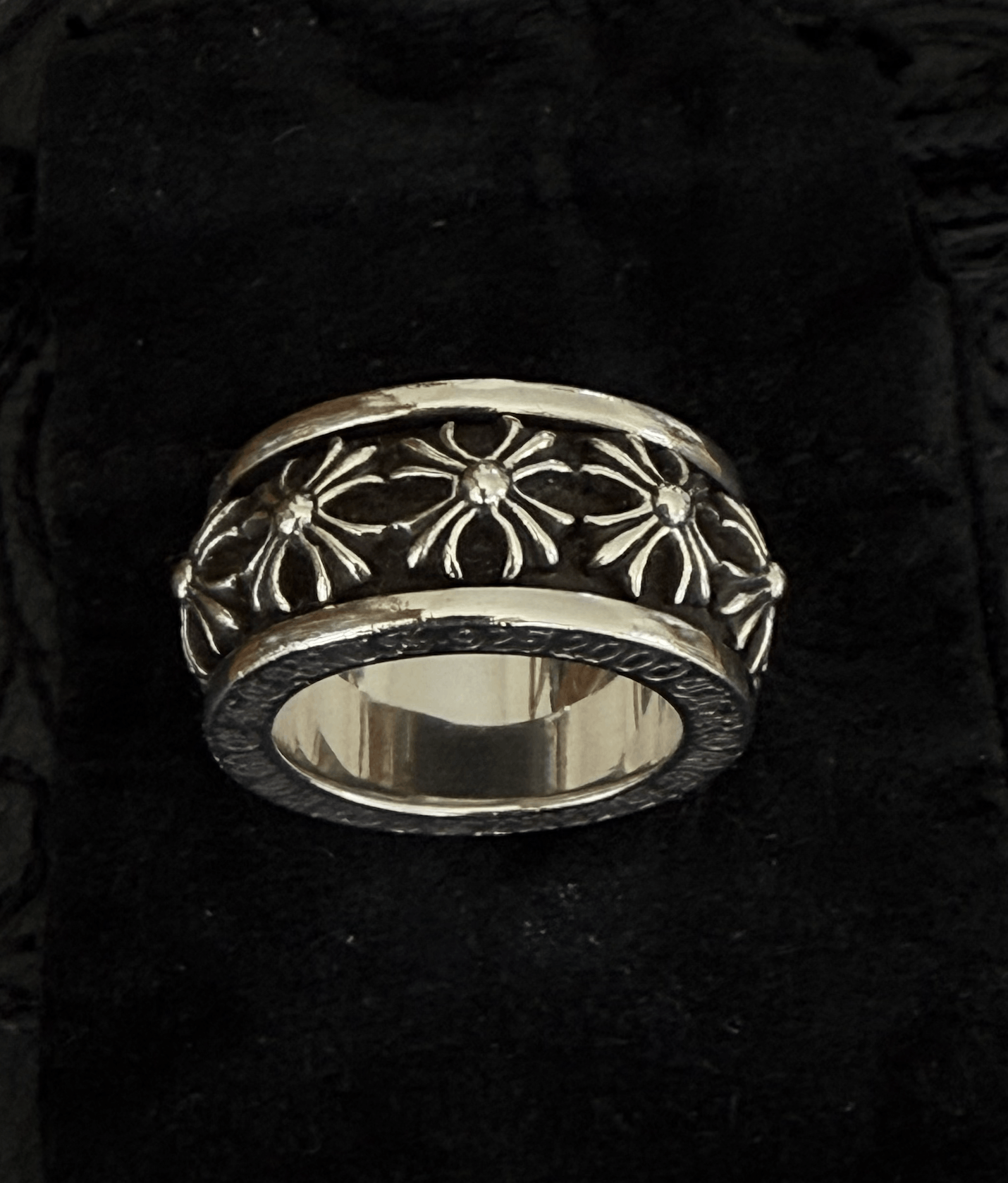 Chrome Hearts Chrome Hearts Spinner CH X Silver Ring Size ONE SIZE - 1 Thumbnail
