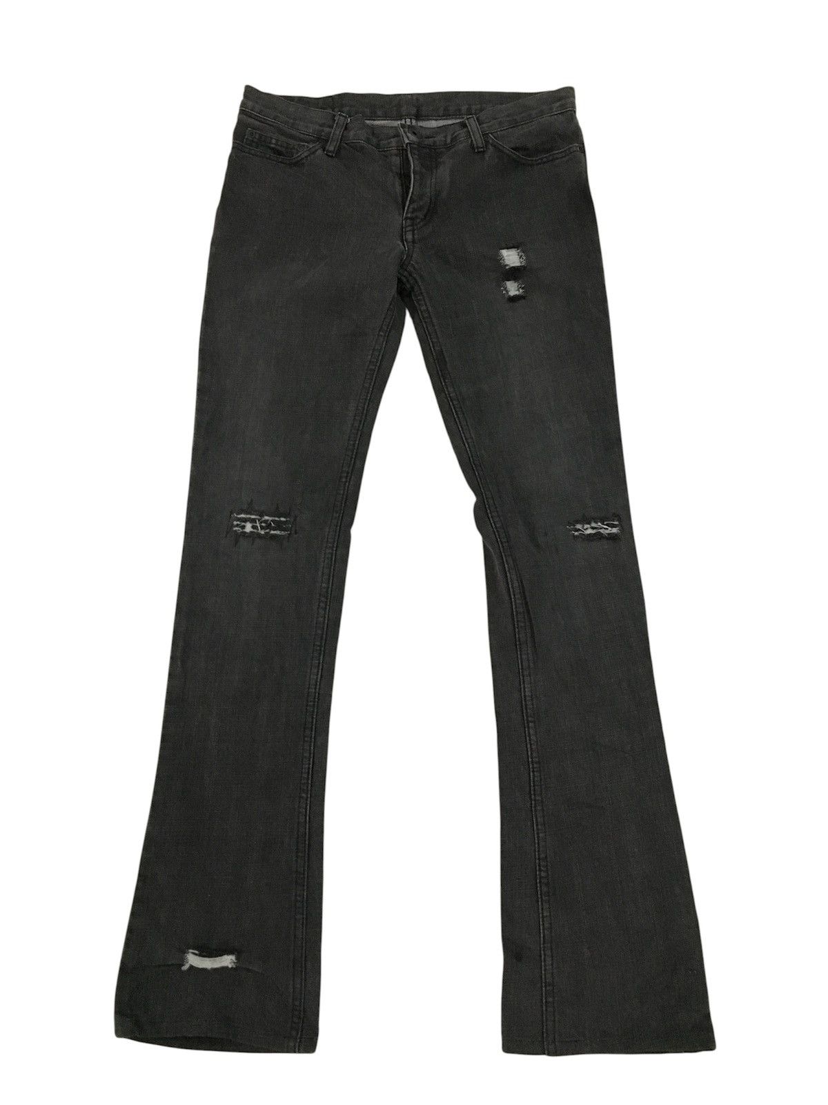 Hysteric Glamour Hysteric Glamour Scab Distressed Jeans. S017