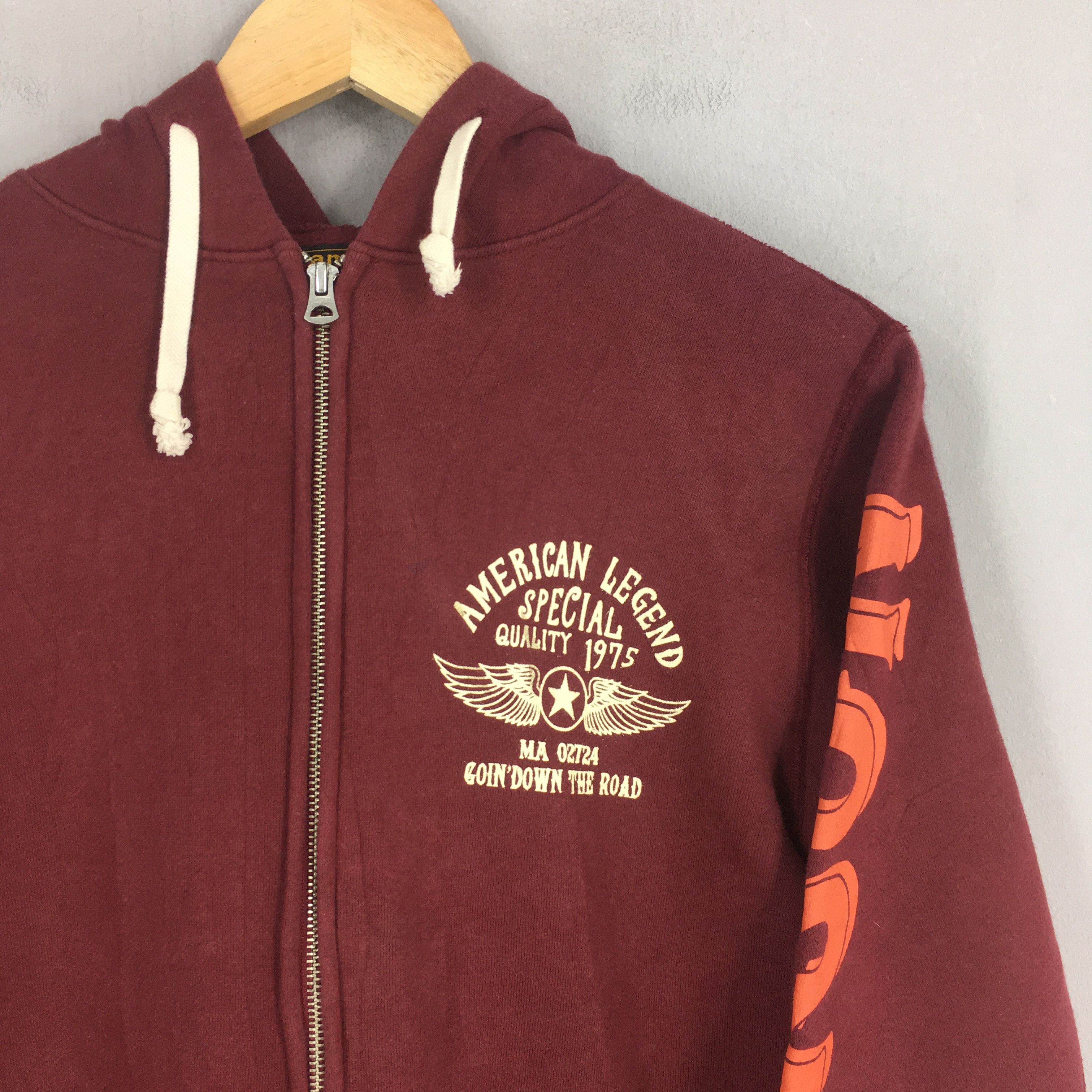 Vintage Vintage Vanson Cotton Motorcycle Club Sweatshirt Medium Size US M / EU 48-50 / 2 - 2 Thumbnail