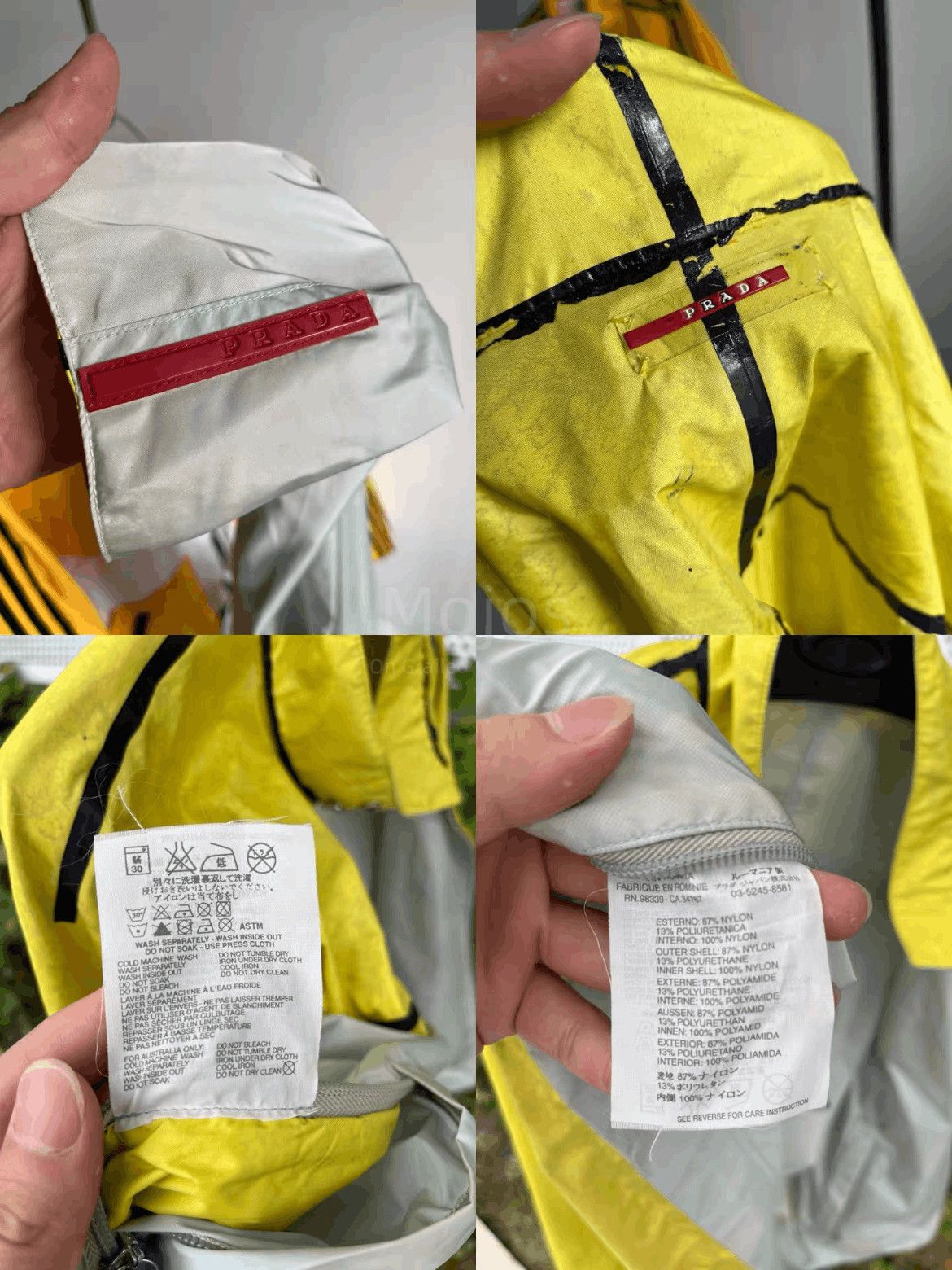 Prada Sz 52 Prada Vintage Red Label Double Side Sport Jacket-2508 Size US L / EU 52-54 / 3 - 9 Thumbnail